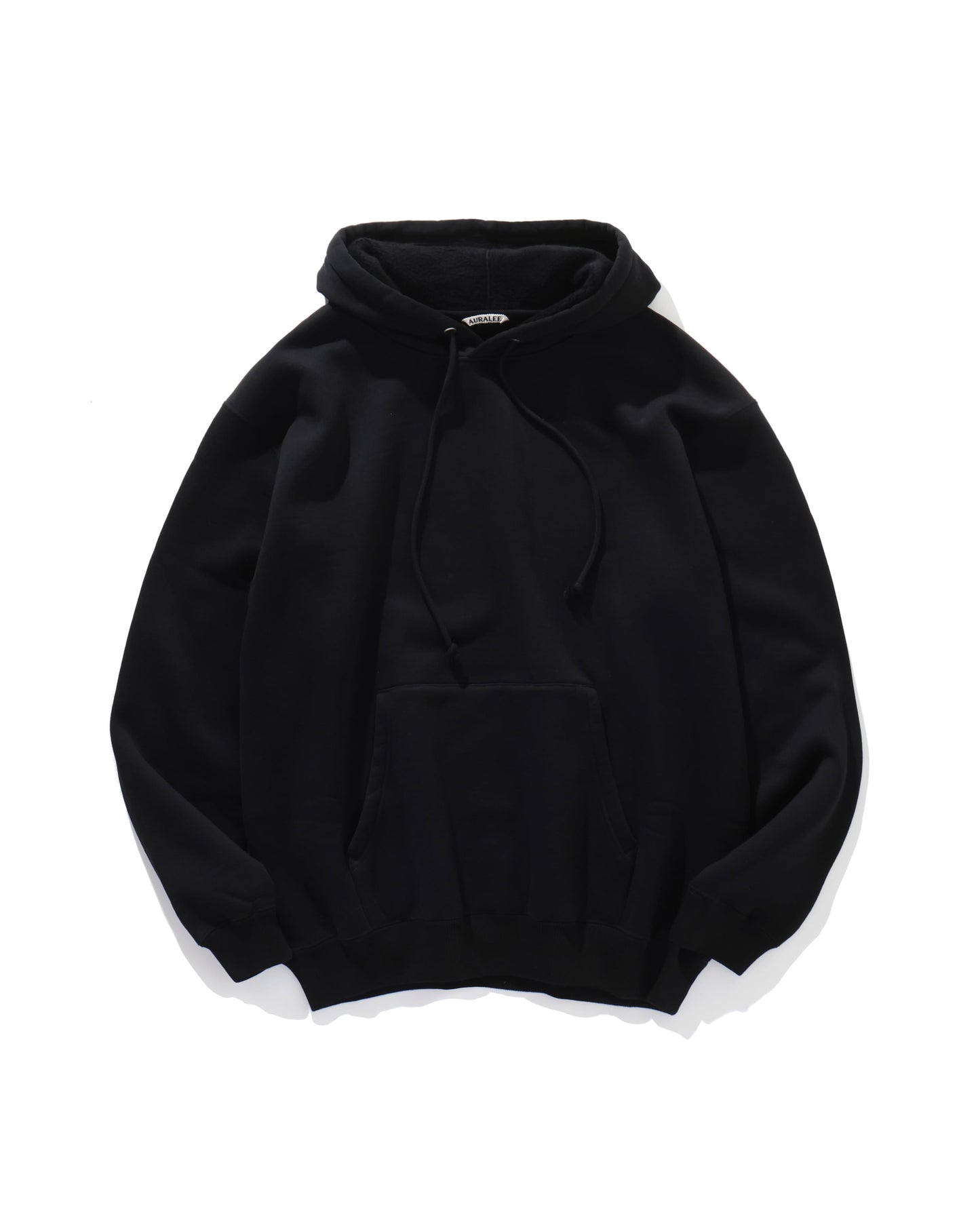 SMOOTH SOFT SWEAT P/O PARKA BLACK