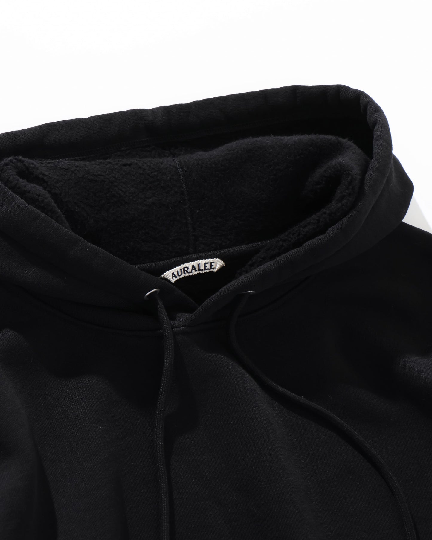 SMOOTH SOFT SWEAT P/O PARKA BLACK