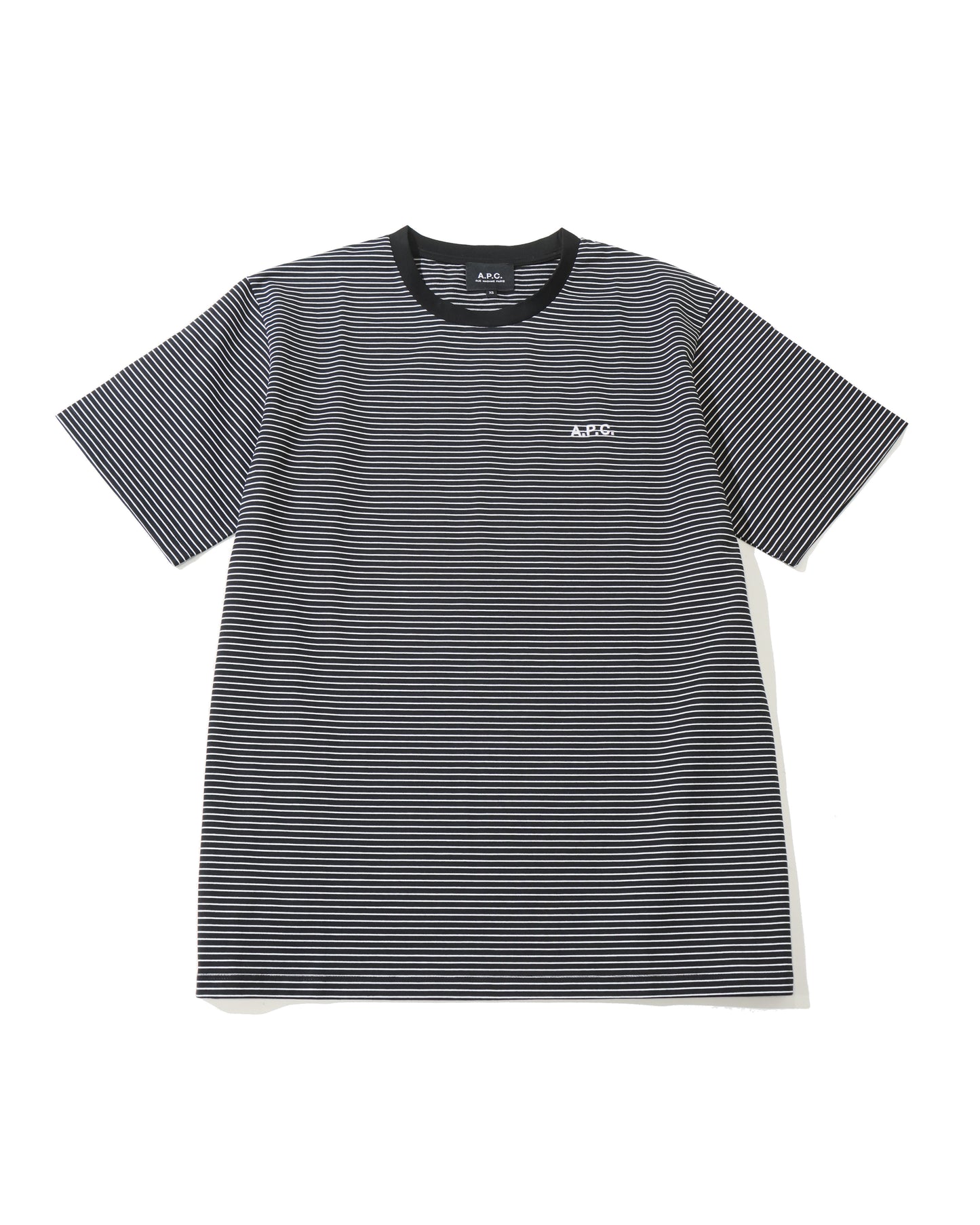 T-SHIRT ELLISON -JERSEY NOIR RAYE-