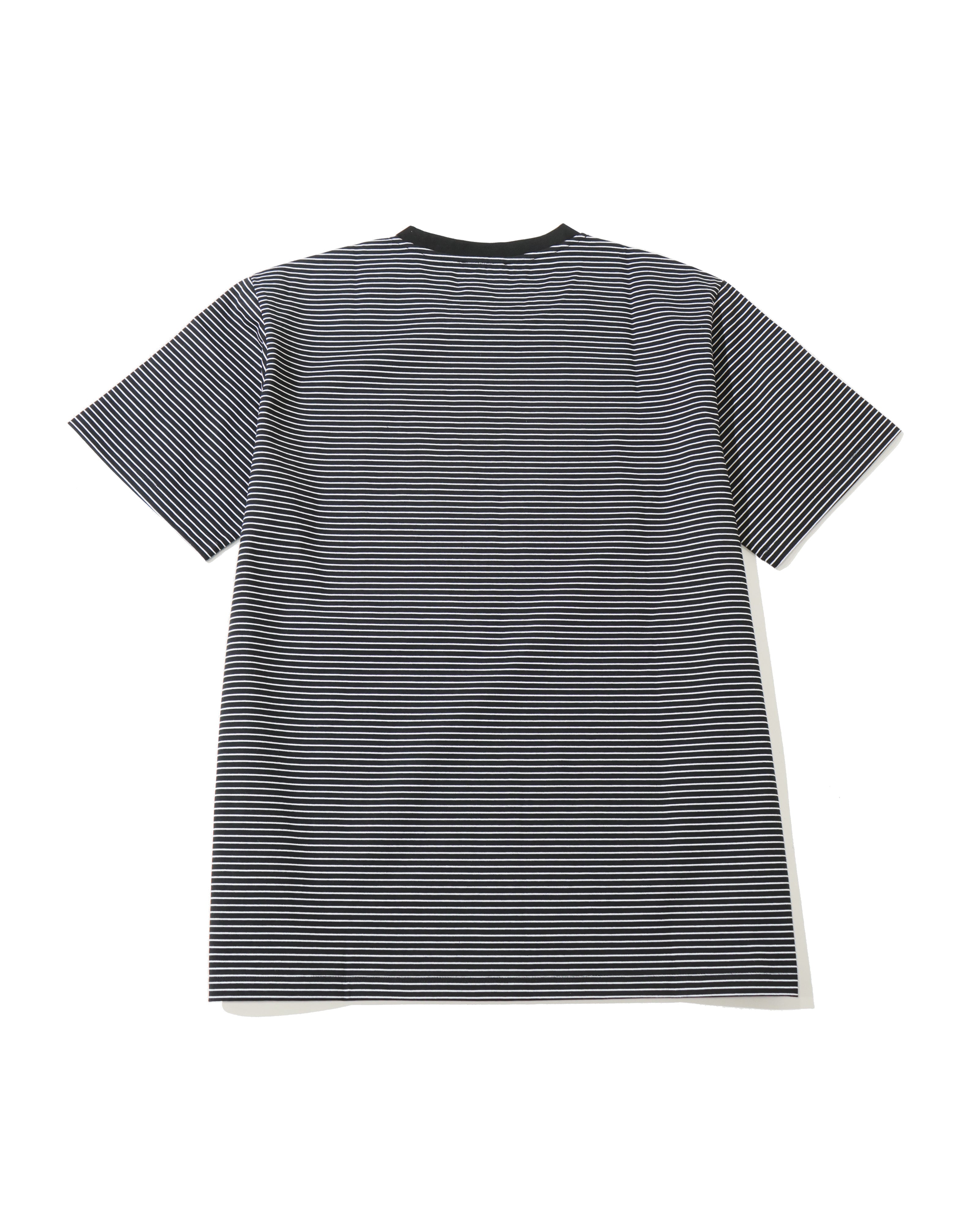 T-SHIRT ELLISON -JERSEY NOIR RAYE- – TIME AFTER TIME
