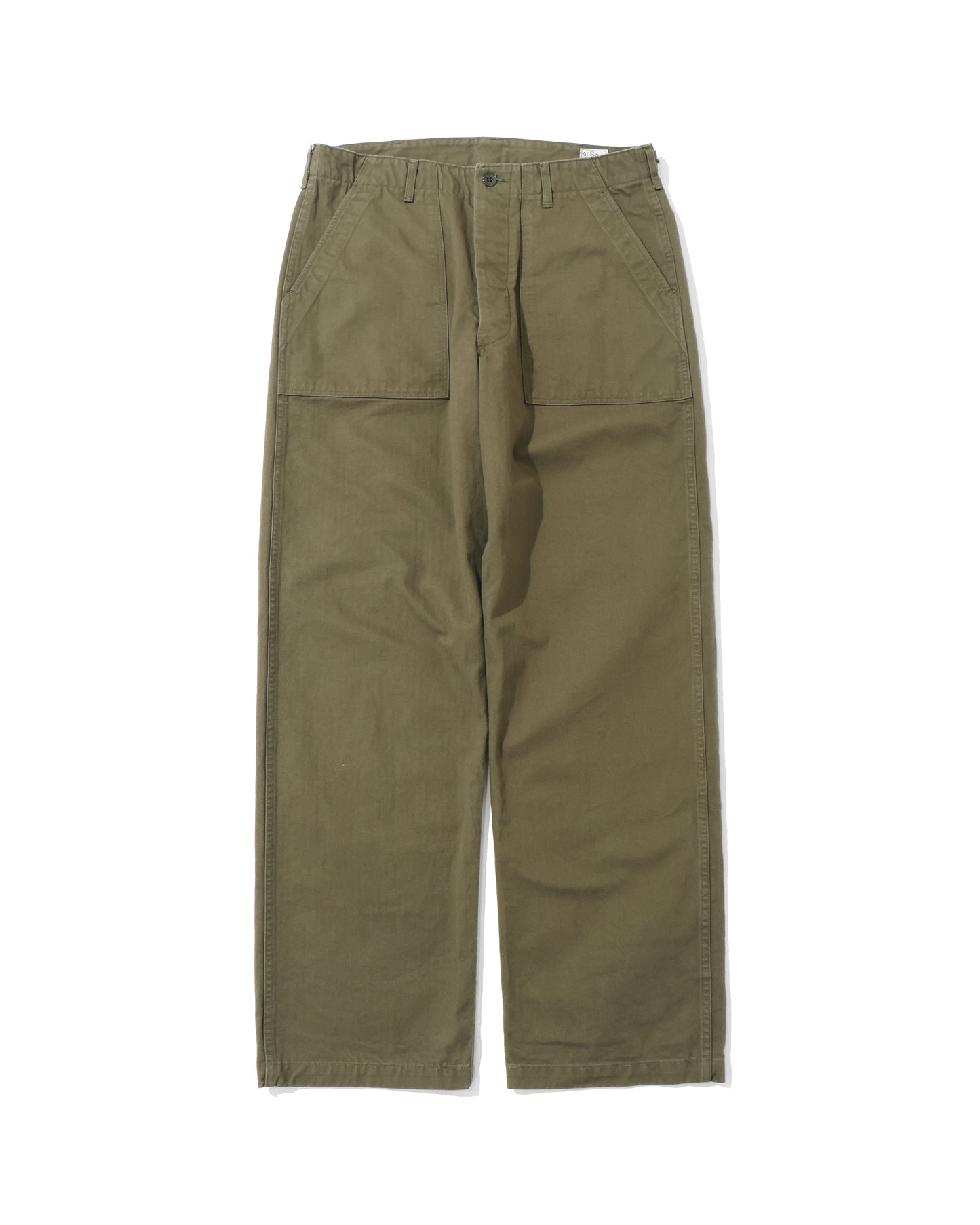HERRINGBONE VINTAGE FIT FATIGUE PANTS