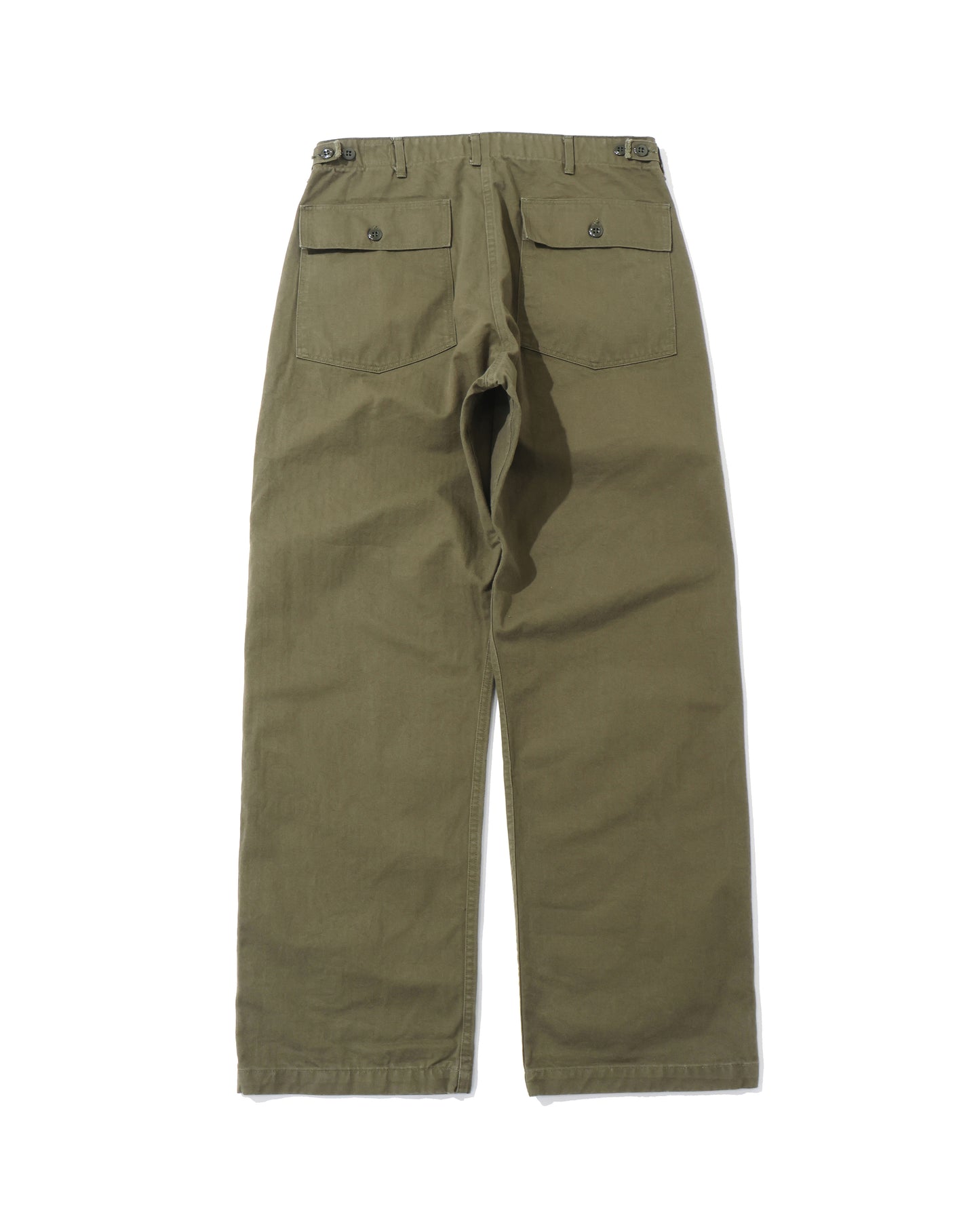 HERRINGBONE VINTAGE FIT FATIGUE PANTS