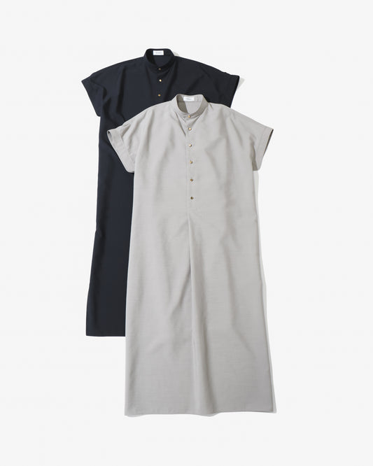 RERACS FRONT TUCK POLO DRESS SLEEVELESS