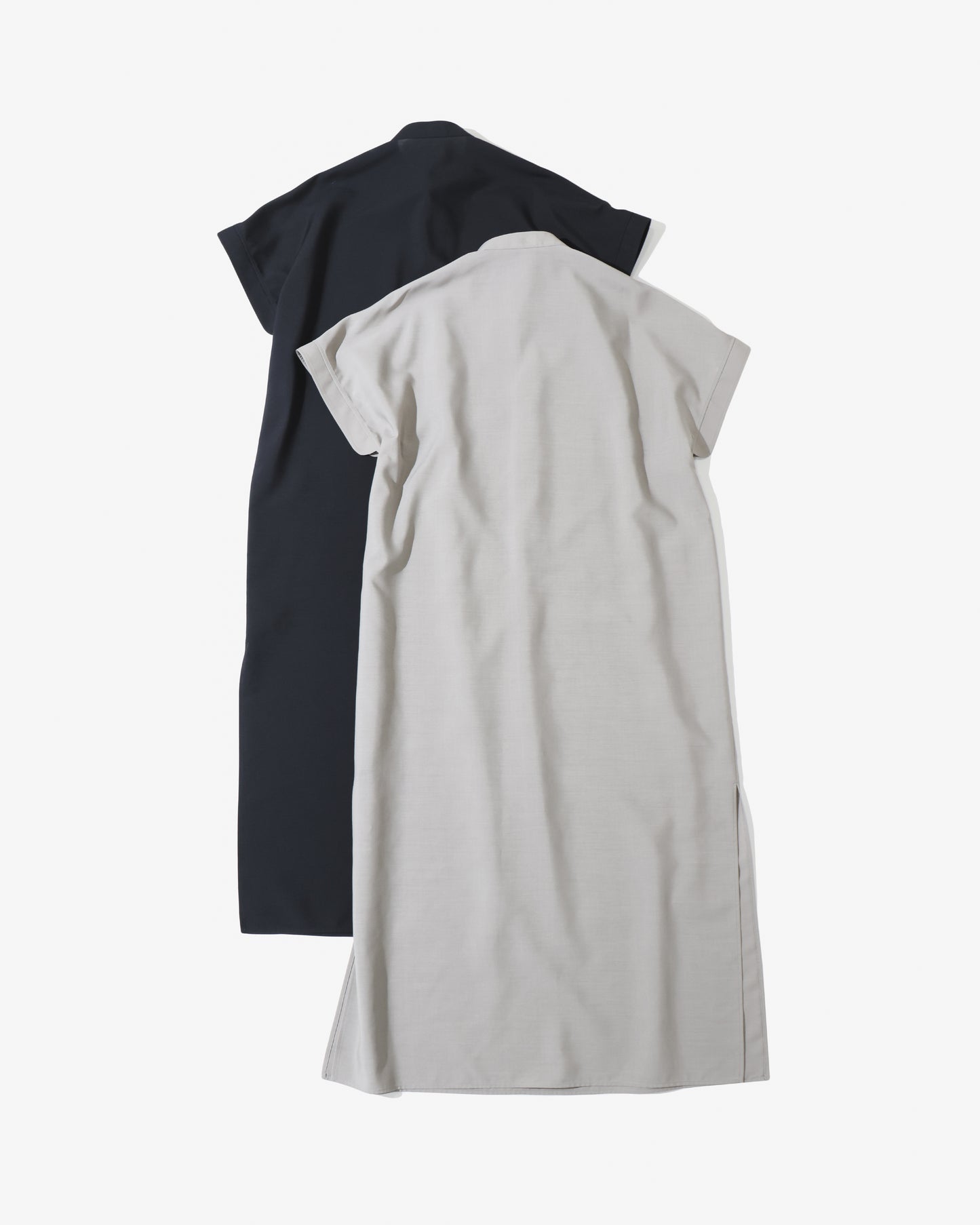 RERACS FRONT TUCK POLO DRESS SLEEVELESS