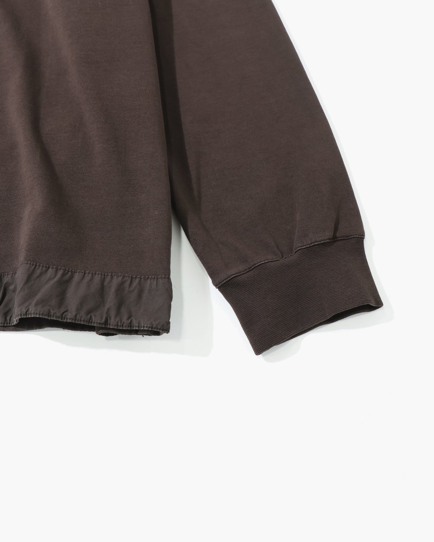 FELIX LS T-SHRT  27HS033 DARK BROWN