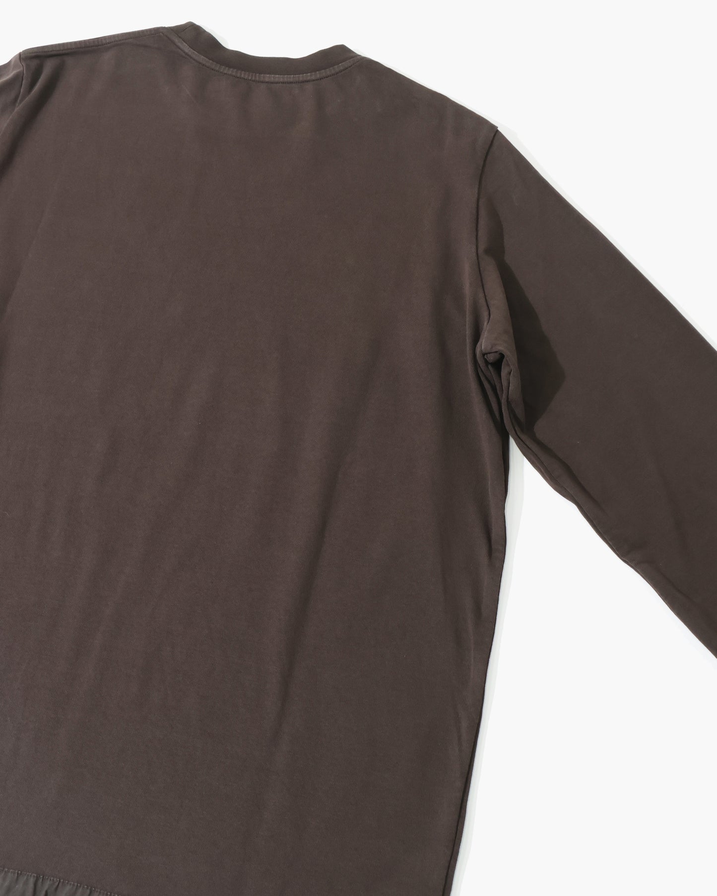 FELIX LS T-SHRT  27HS033 DARK BROWN