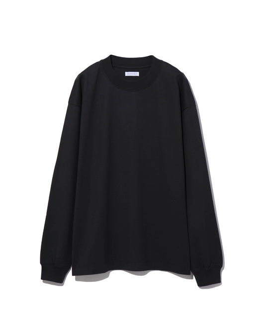Suvin Supima Tube L/S Tee Heavy INK BLACK