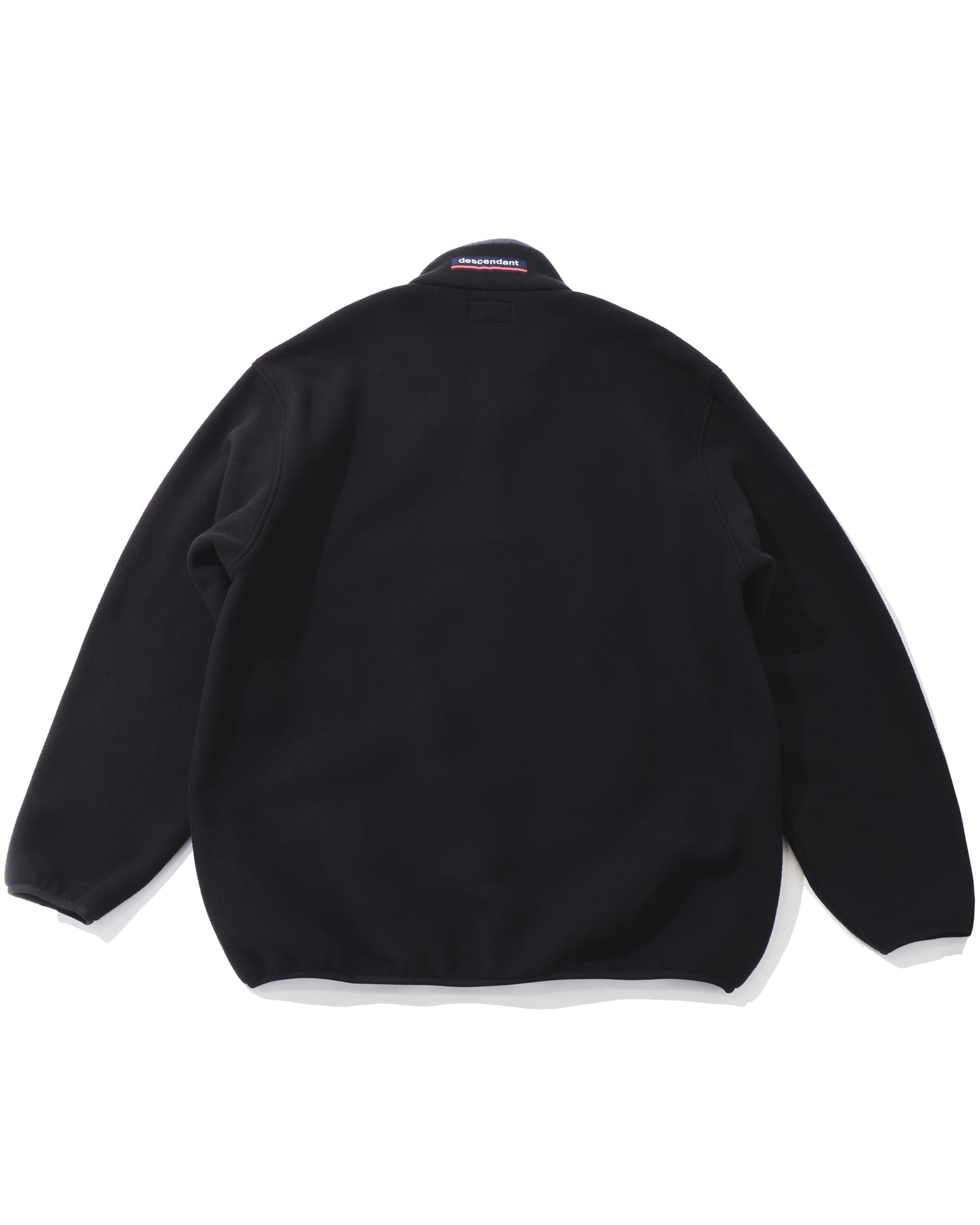 HUMMING FLEECE PULLOVER  BLACK