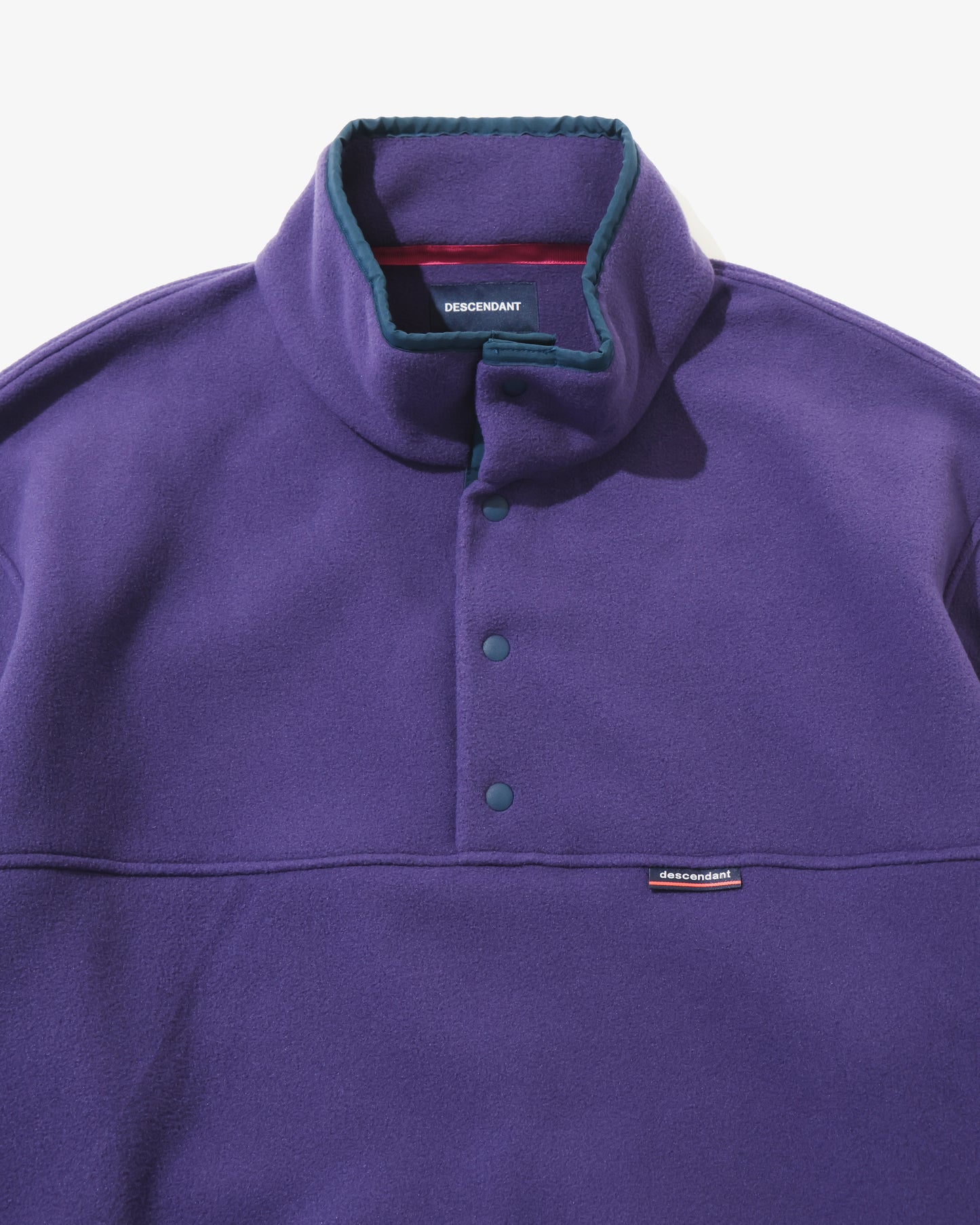 HUMMING FLEECE PULLOVER  PURPLE