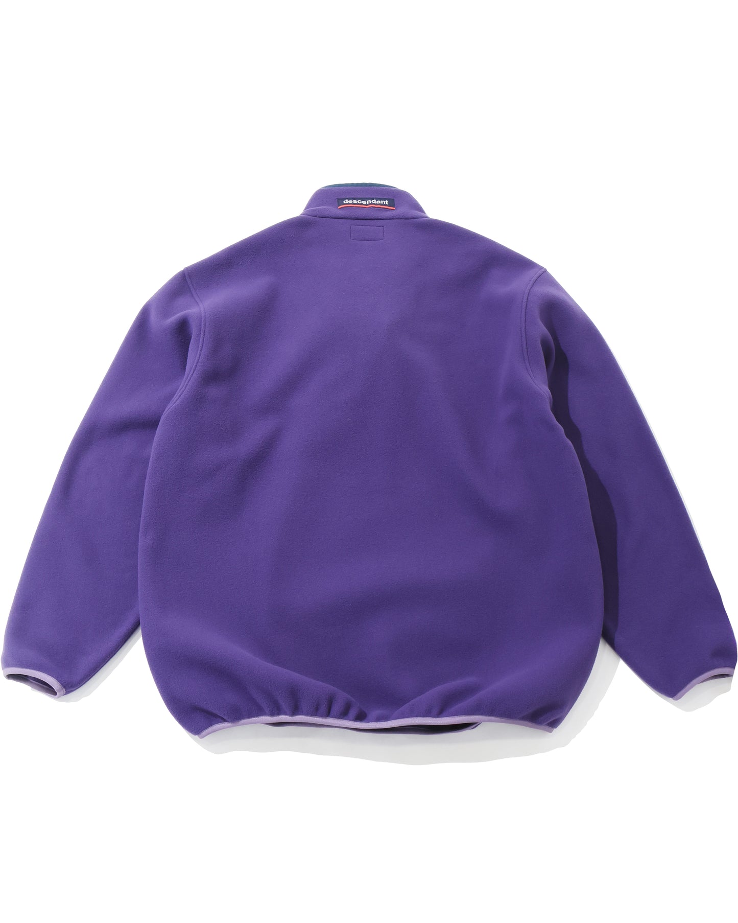 HUMMING FLEECE PULLOVER  PURPLE