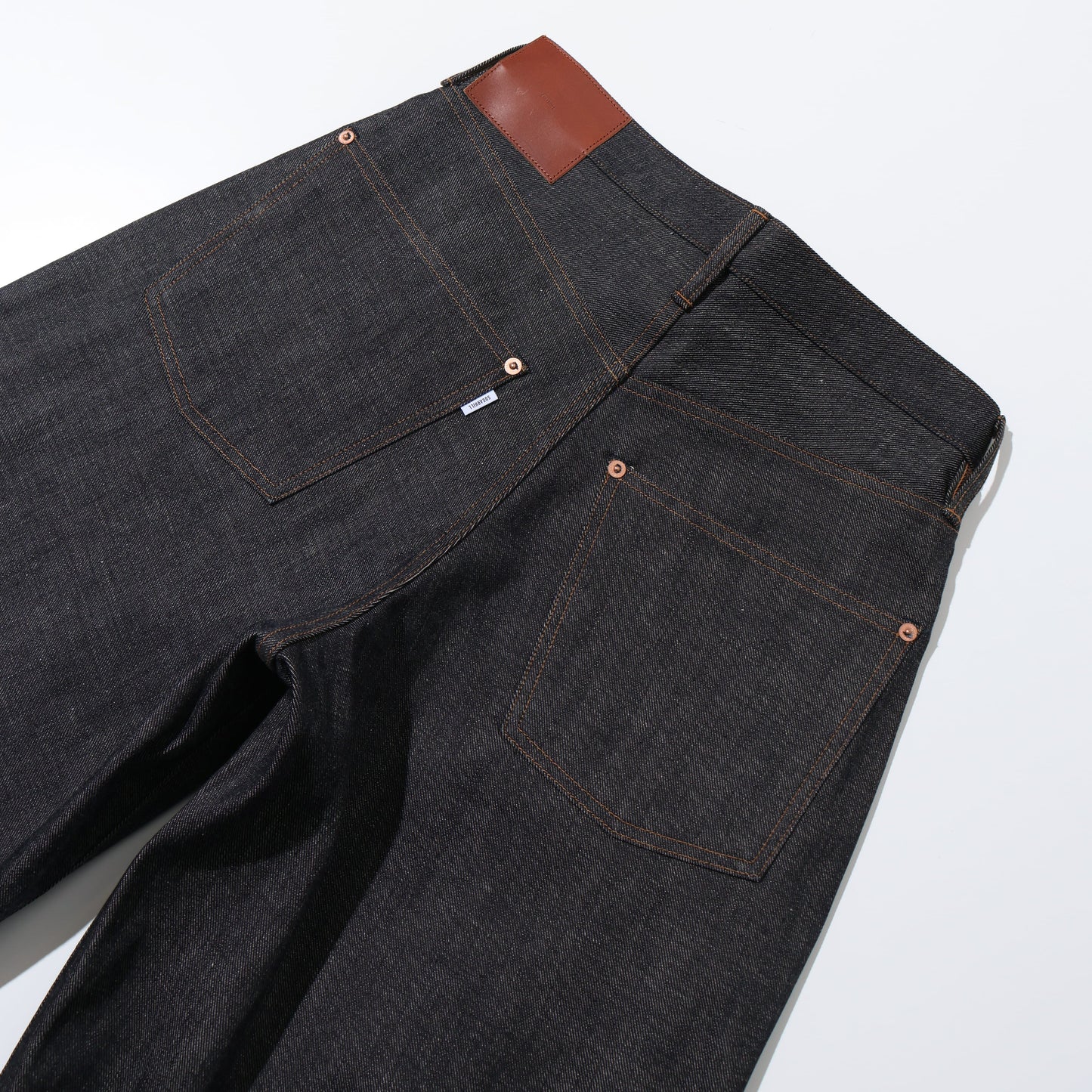 MODERN DENIM TROUSERS WIDE CUT