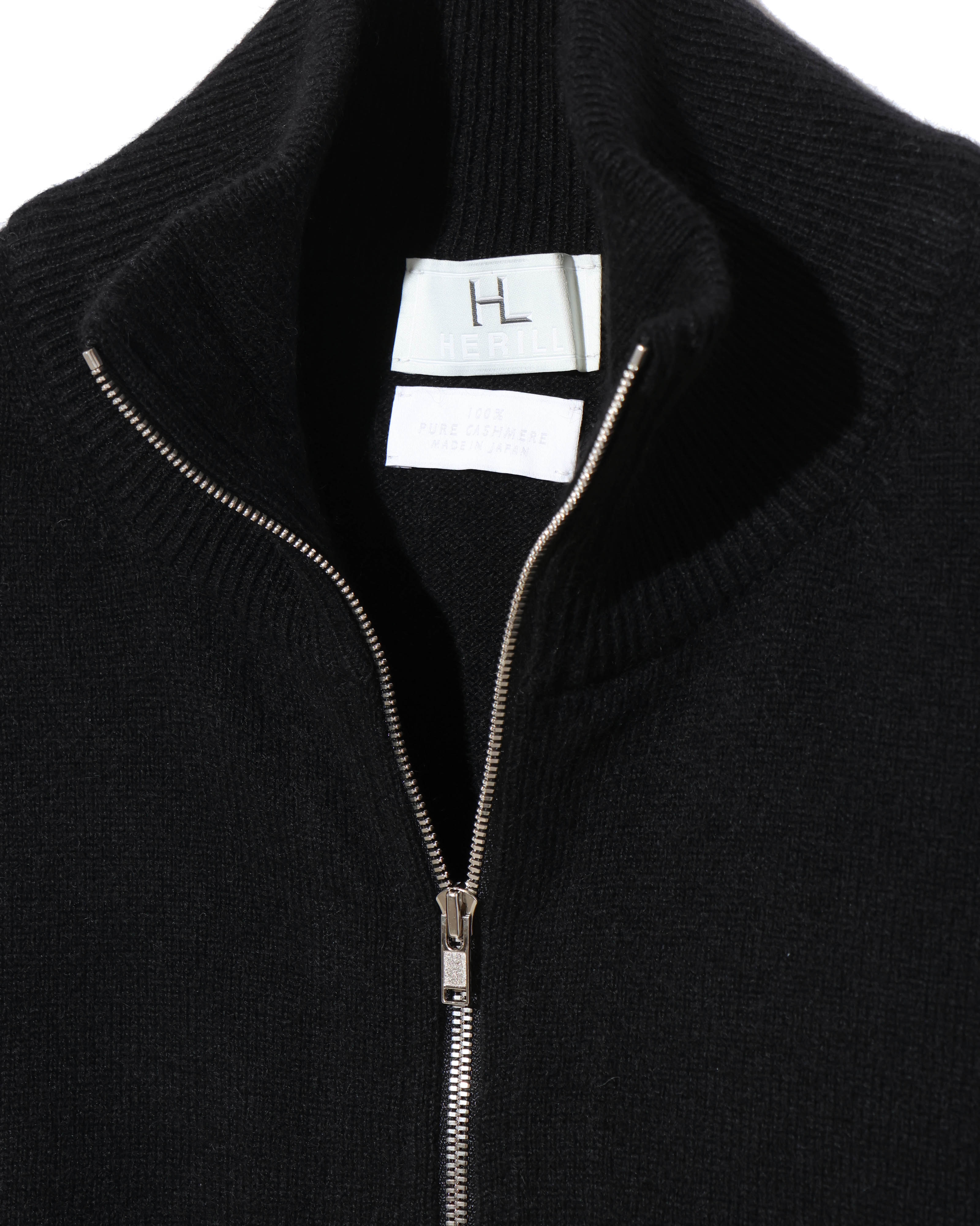 小物 Deadstock Black Fleece Tie U.S.A. Made Deadstock Black Fleece Tie U.S.A. Made