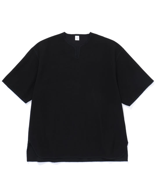 Rough&Smooth Thermal Over-Neck Black