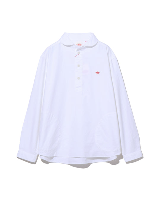 ROUND COLLAR P.O SHIRT L/S