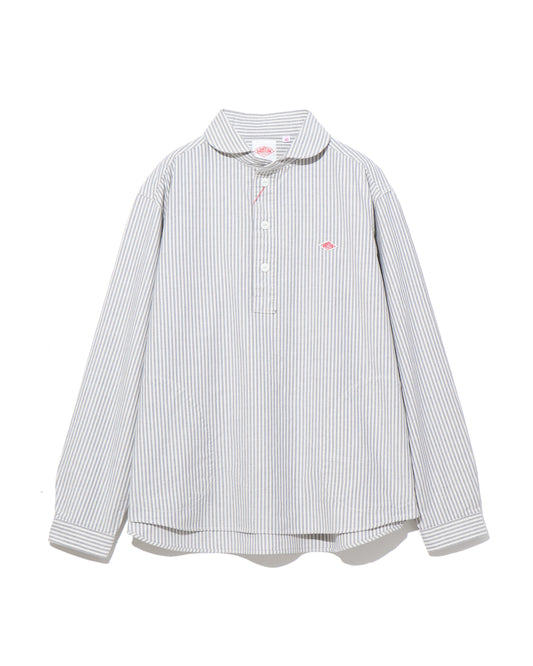 ROUND COLLAR P.O SHIRT L/S