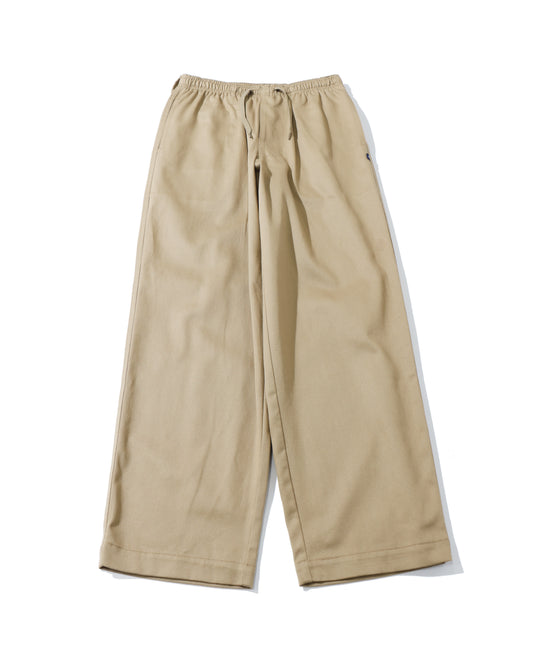 SHORE TWILL BEACH TROUSERS  BEIGE