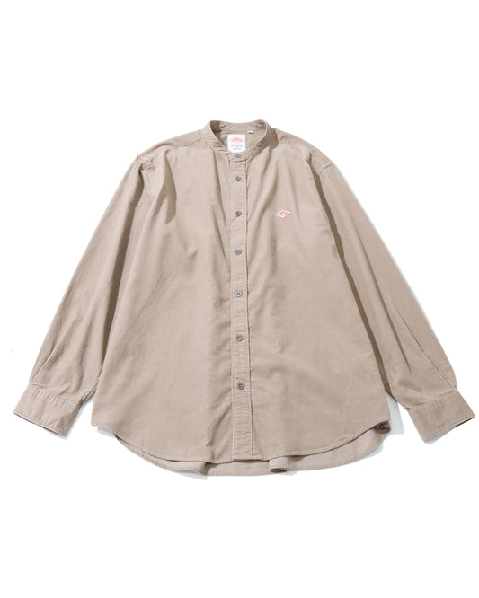 BAND COLLAR SHIRT L/S