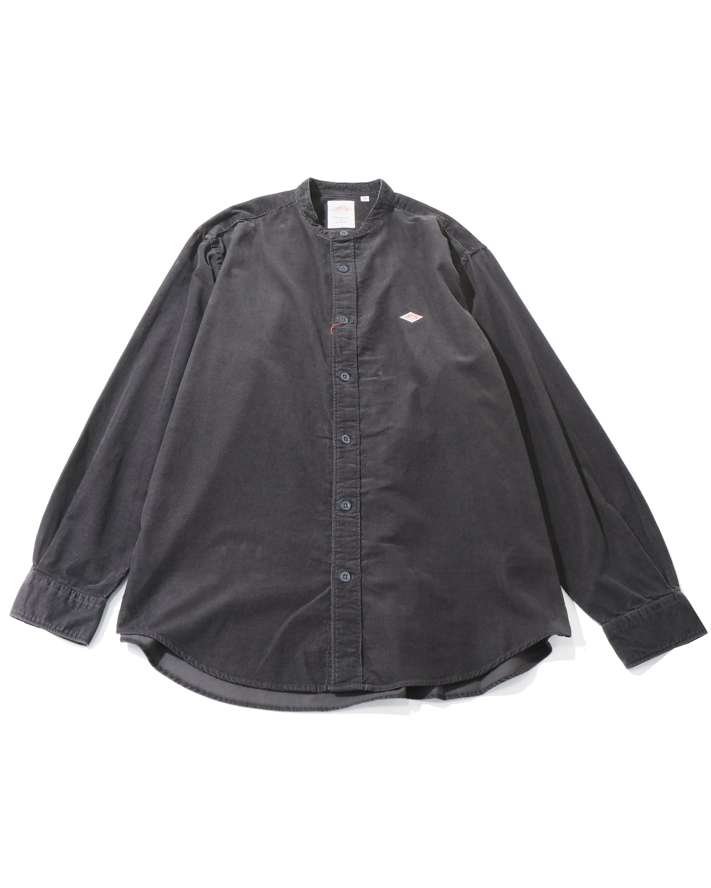 BAND COLLAR SHIRT L/S