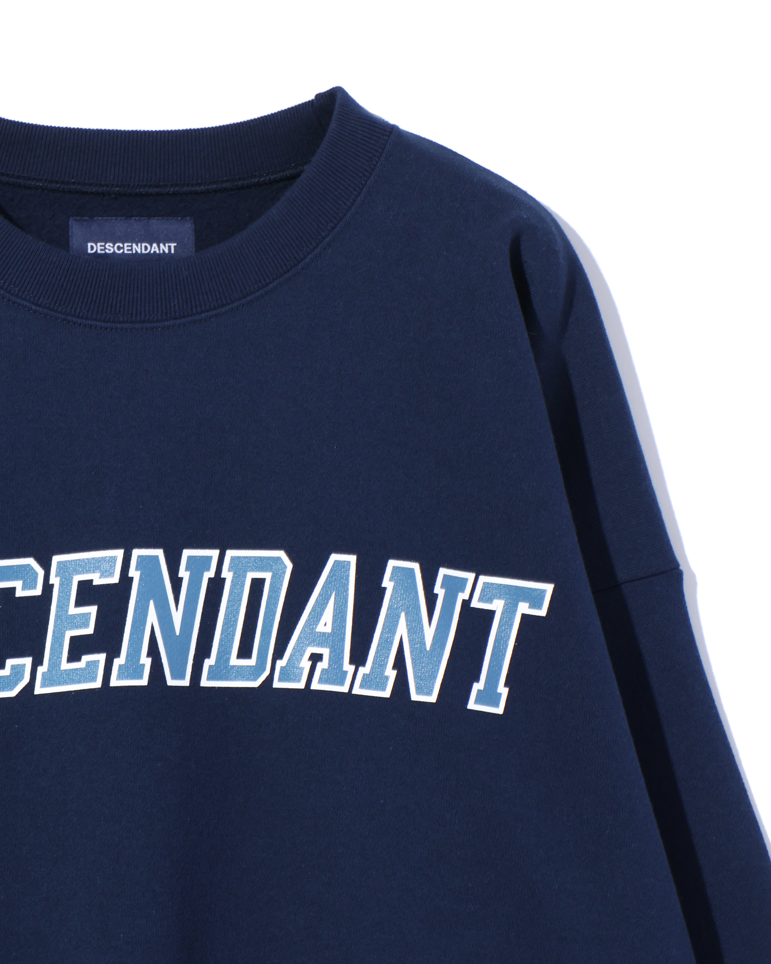 24ss DESCENDANT SHORELINE CREW NECK NAVY