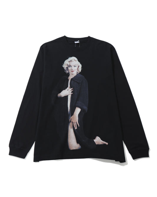 Marilyn Monroe Fade-Black Tee