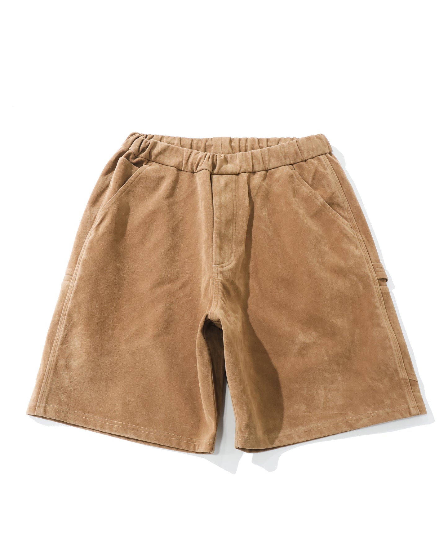 Suede Leather Work Shorts
