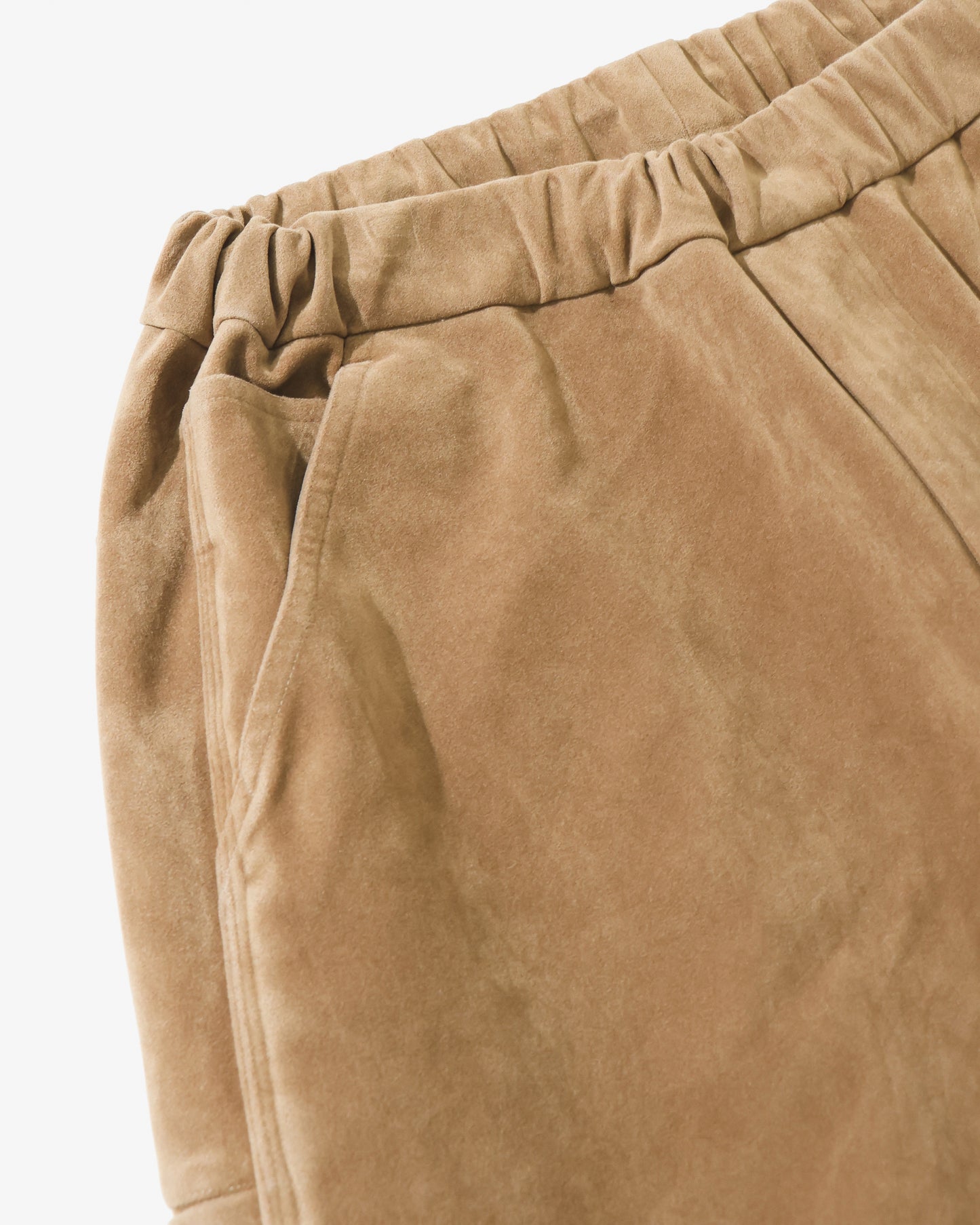 Suede Leather Work Shorts