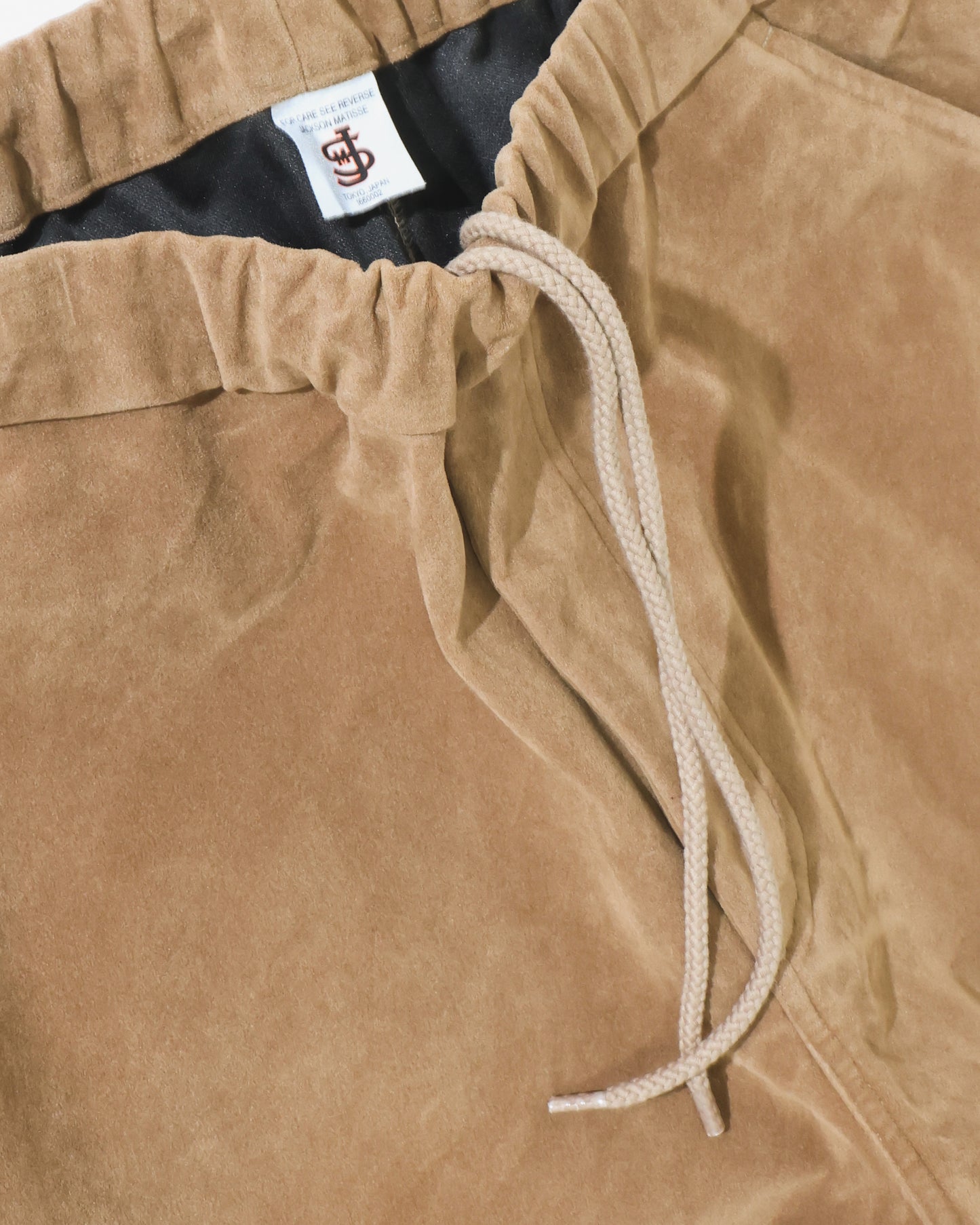 Suede Leather Work Shorts