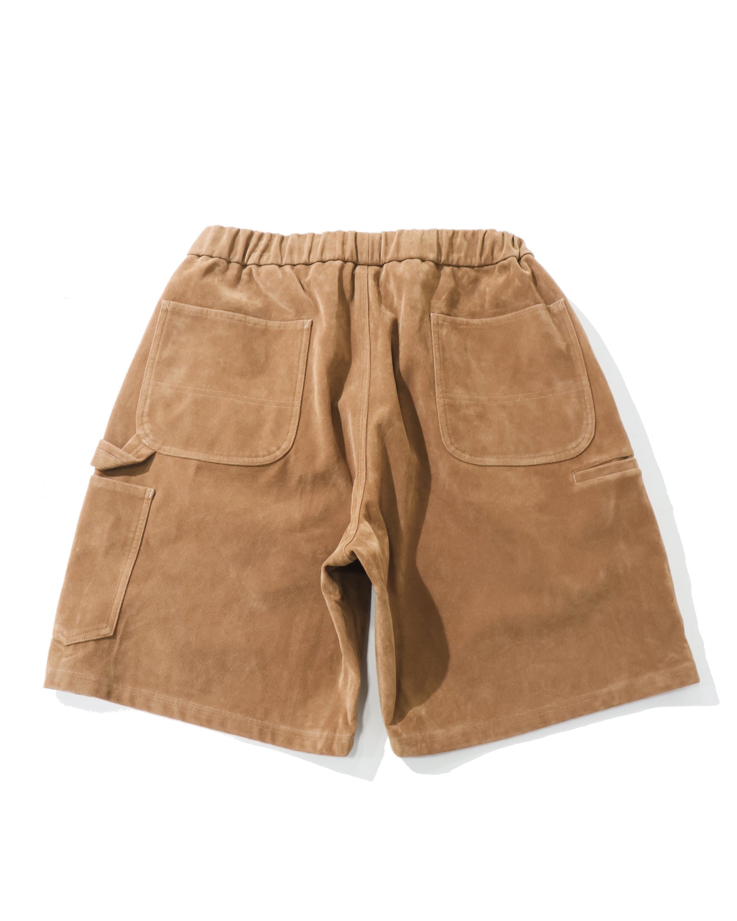Suede Leather Work Shorts