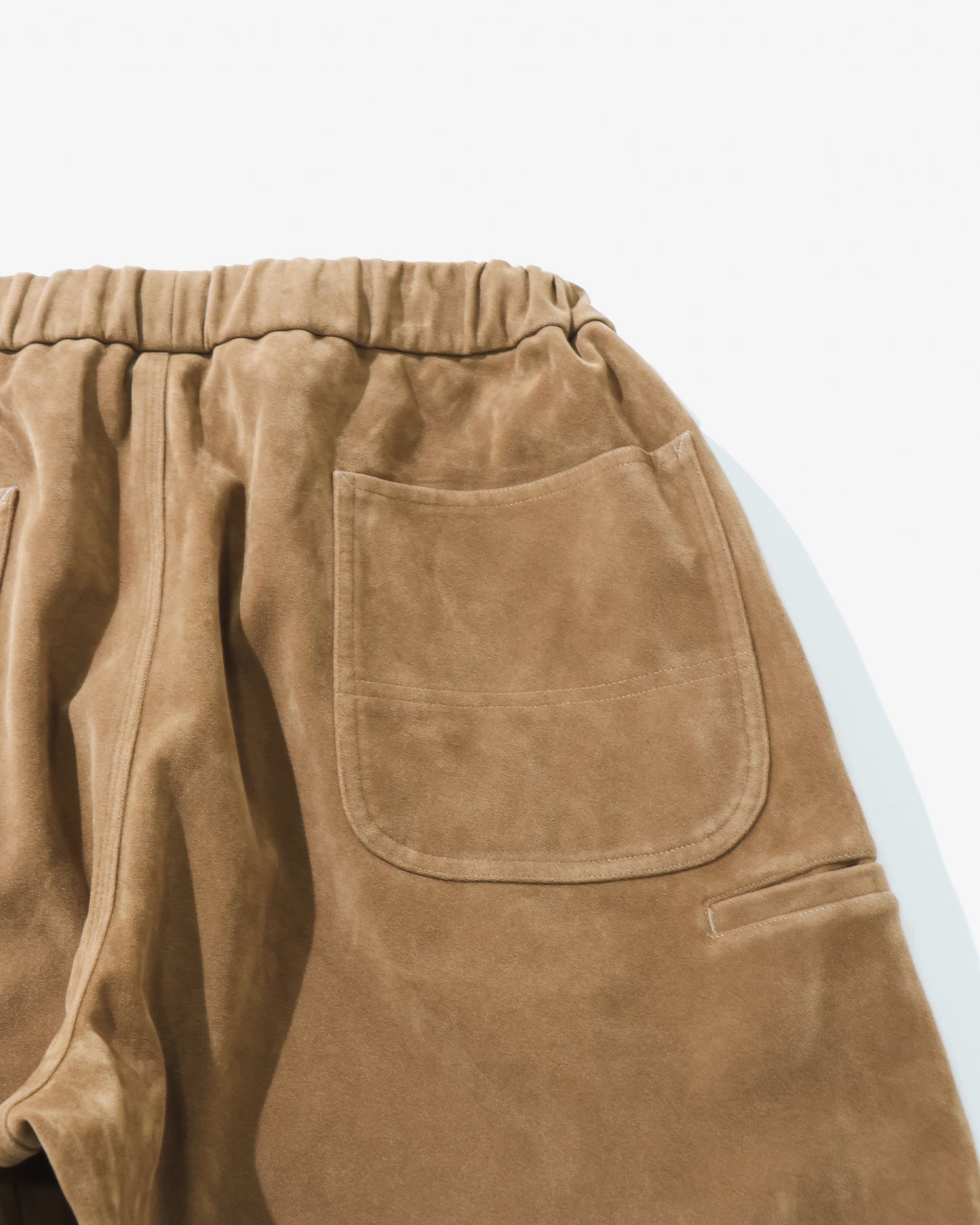 Suede Leather Work Shorts