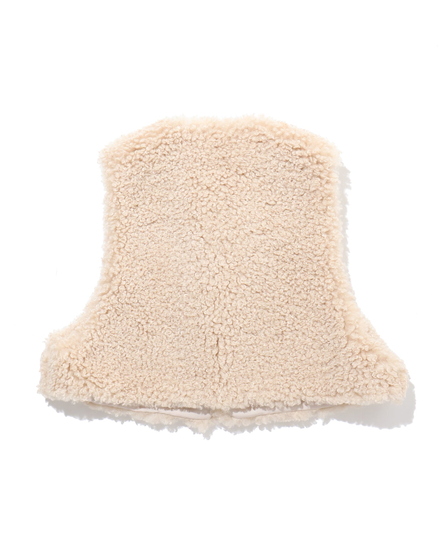 FAUX SHEARLING CROPPED VEST 17524