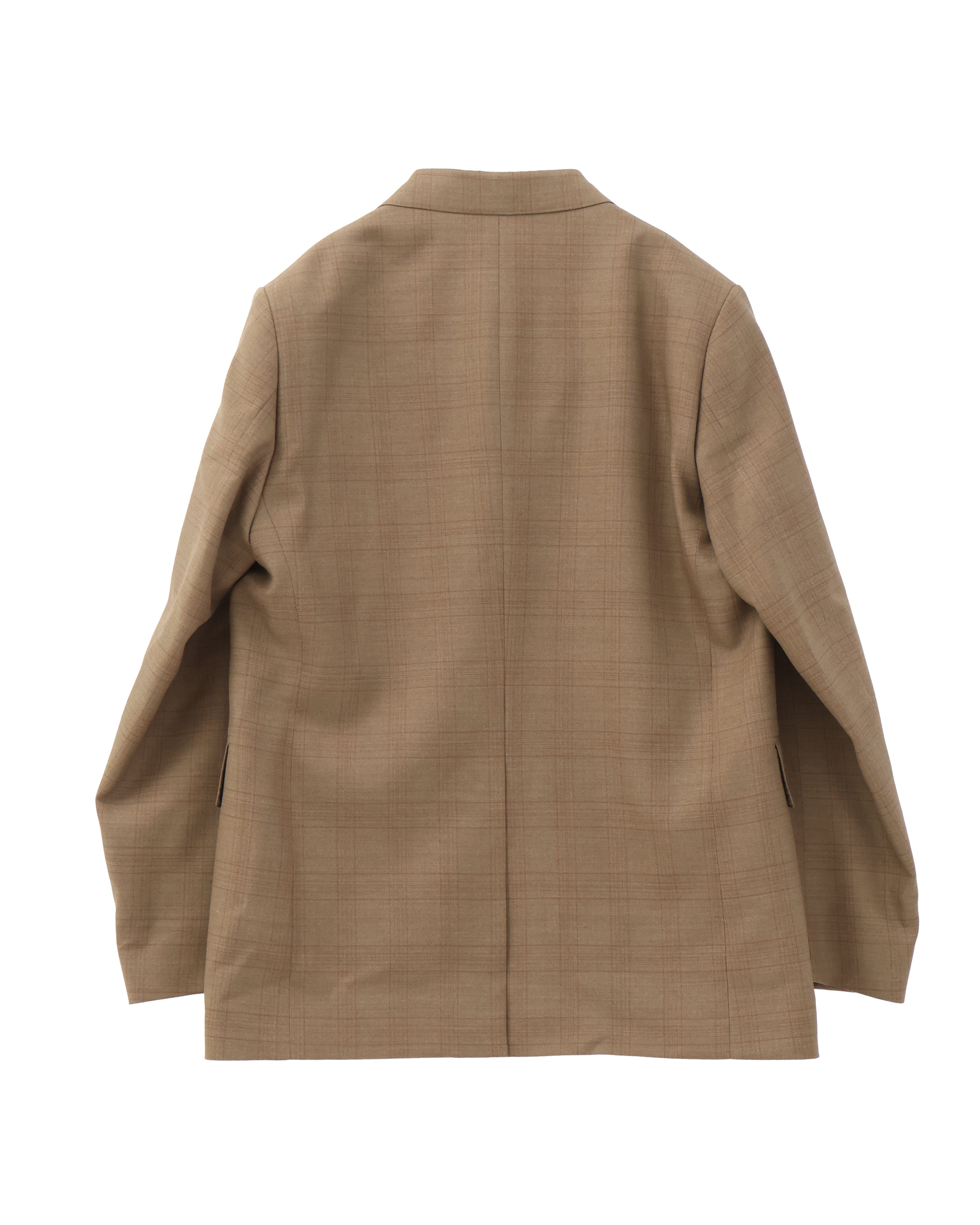 BLUEFACED WOOL JACKET BROWN CHECK – TIME AFTER TIME