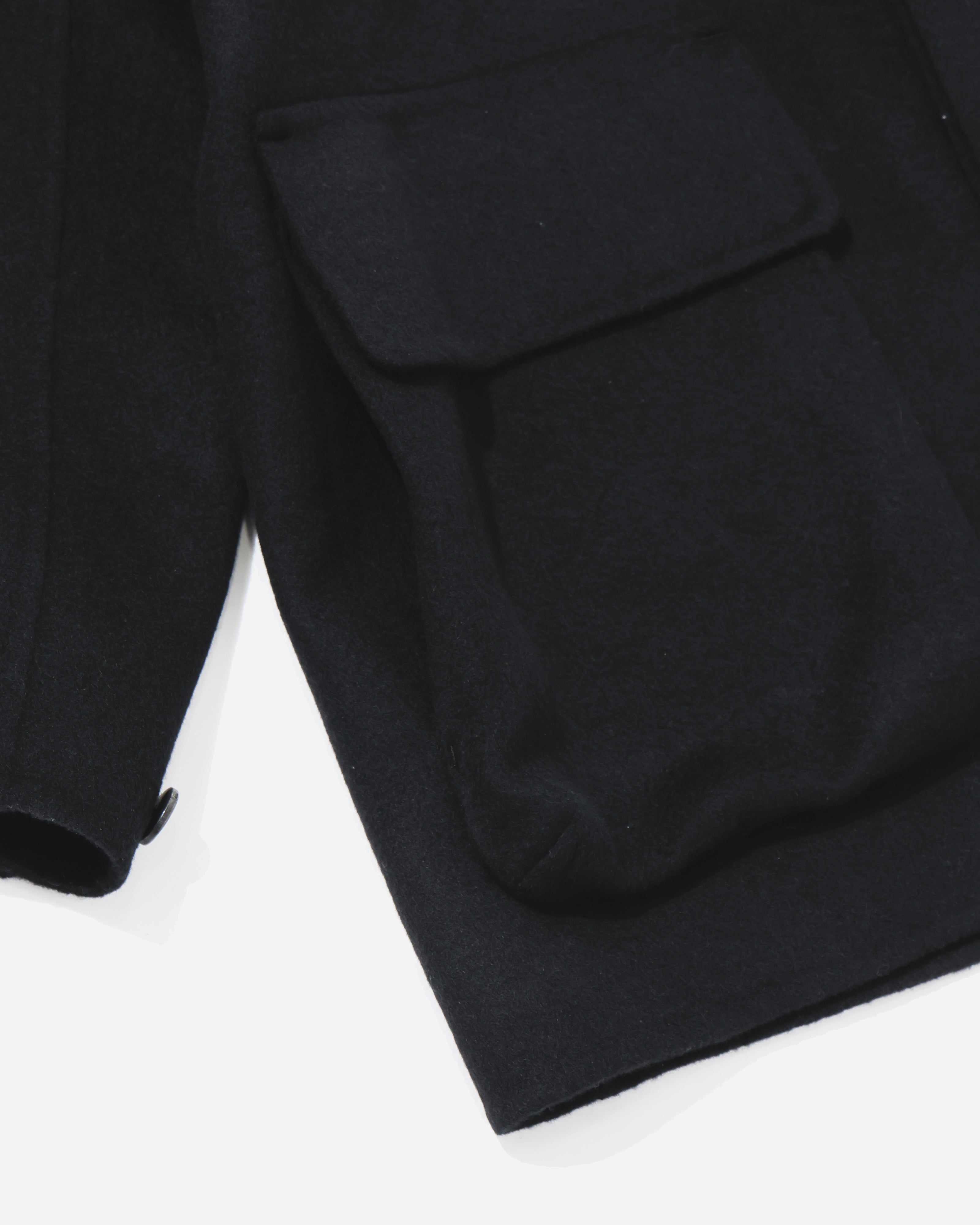 CASHMERE MELTON HAND SEWN BLOUSON – TIME AFTER TIME