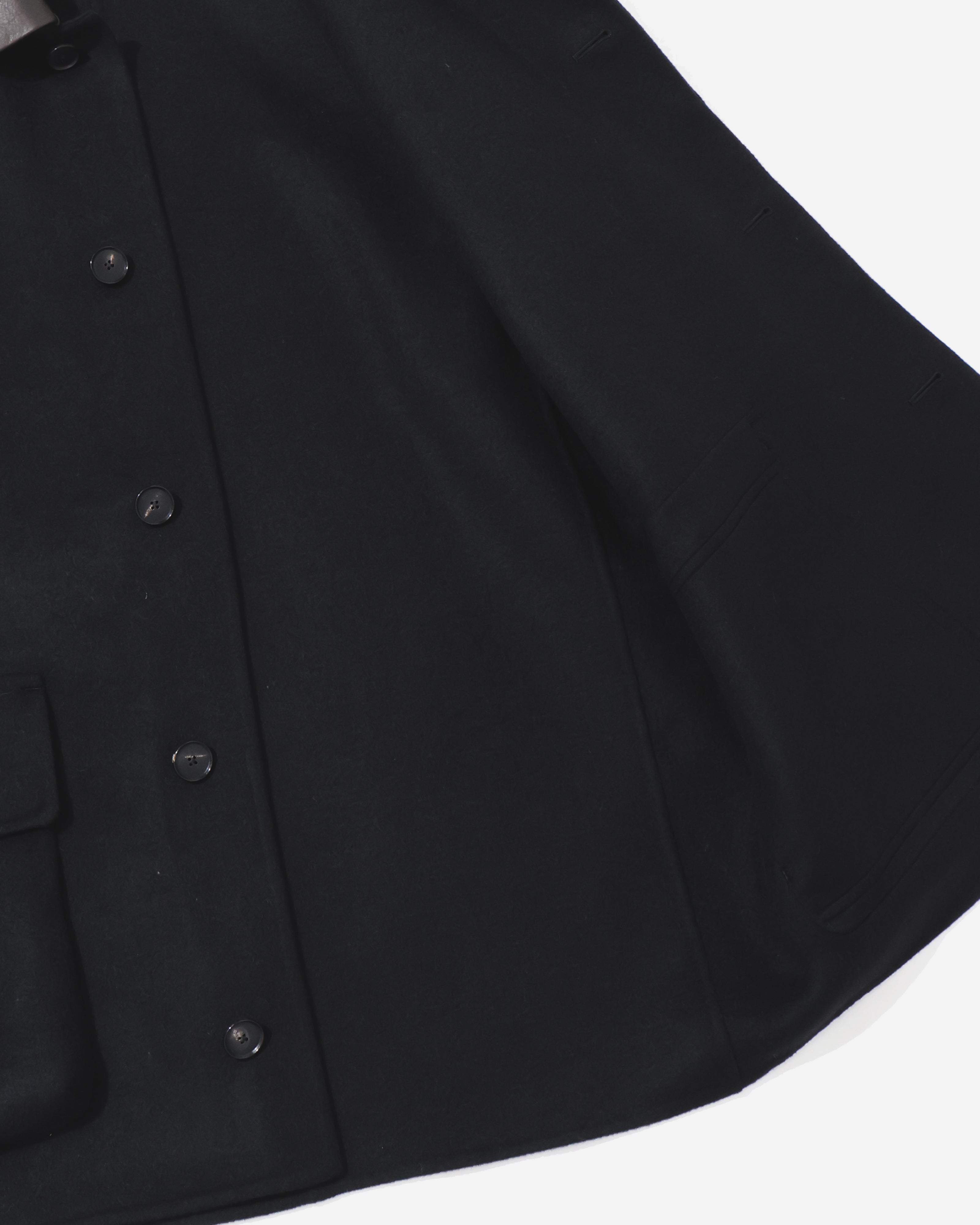 CASHMERE MELTON HAND SEWN BLOUSON – TIME AFTER TIME