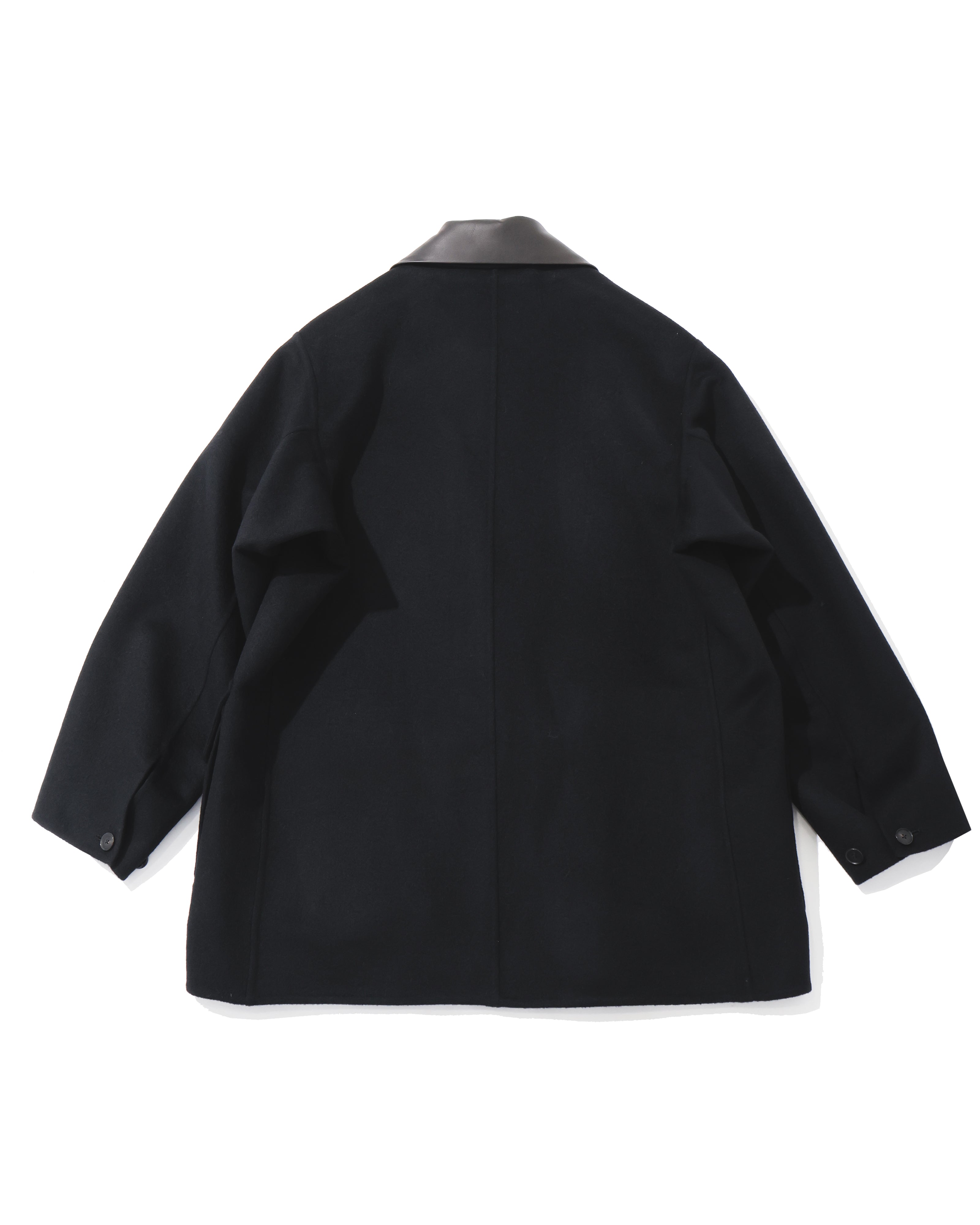 CASHMERE MELTON HAND SEWN BLOUSON – TIME AFTER TIME