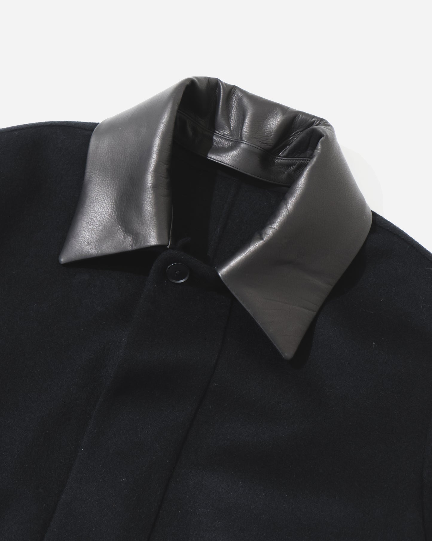 CASHMERE MELTON HAND SEWN BLOUSON