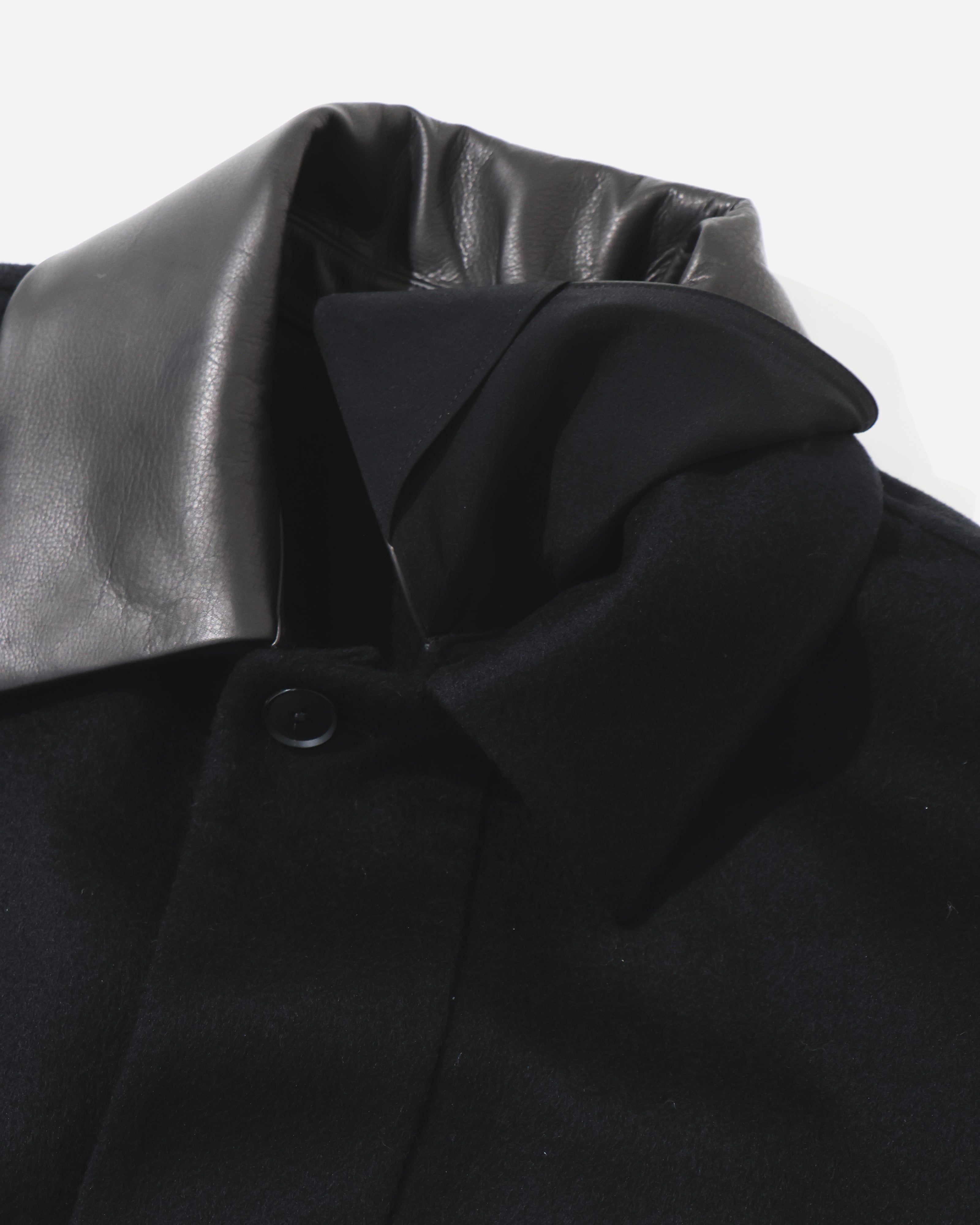 CASHMERE MELTON HAND SEWN BLOUSON – TIME AFTER TIME