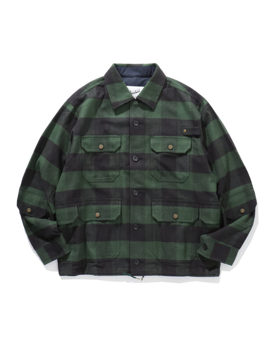 BUFFALO CHECK FISHING COACH JACKET