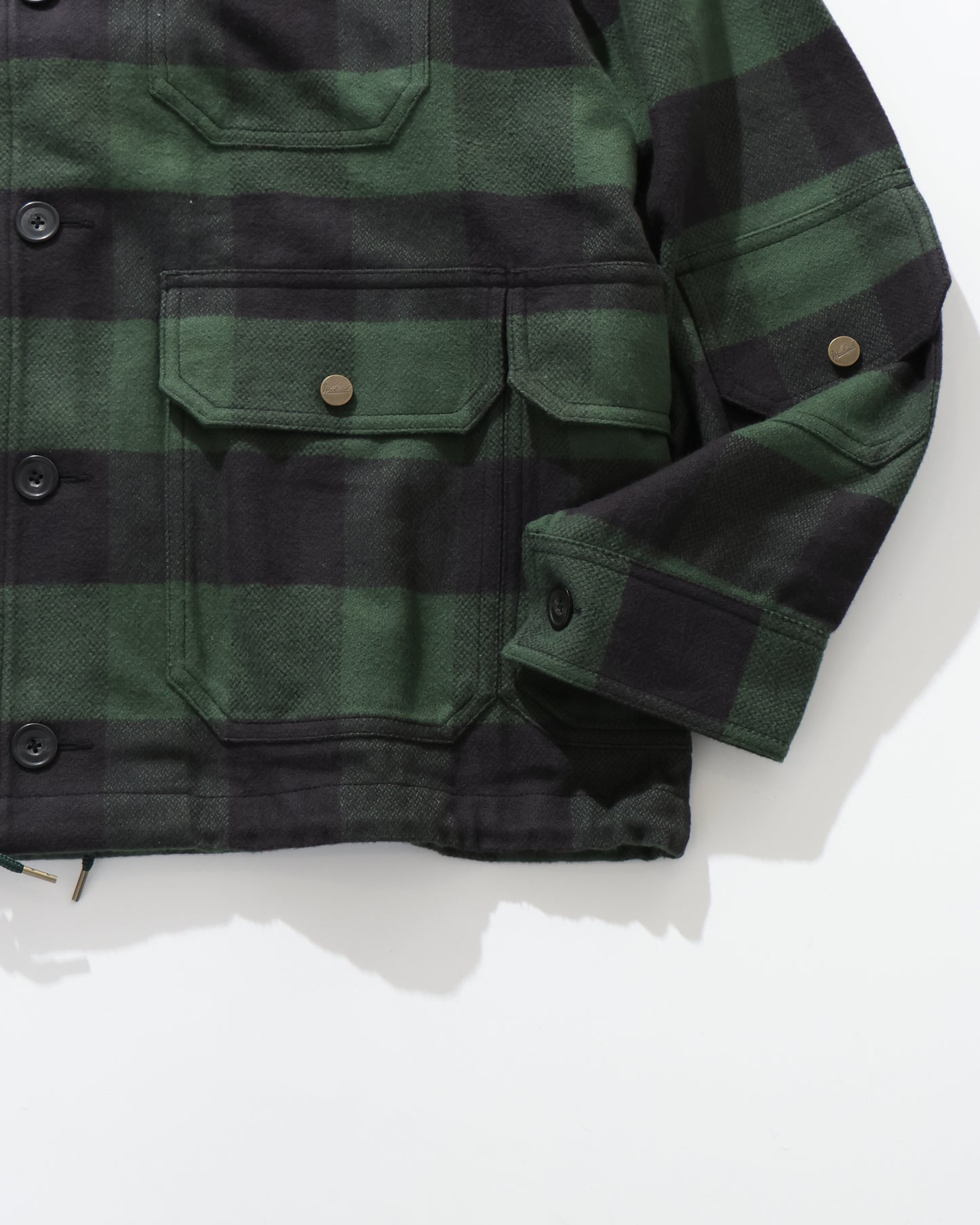 BUFFALO CHECK FISHING COACH JACKET