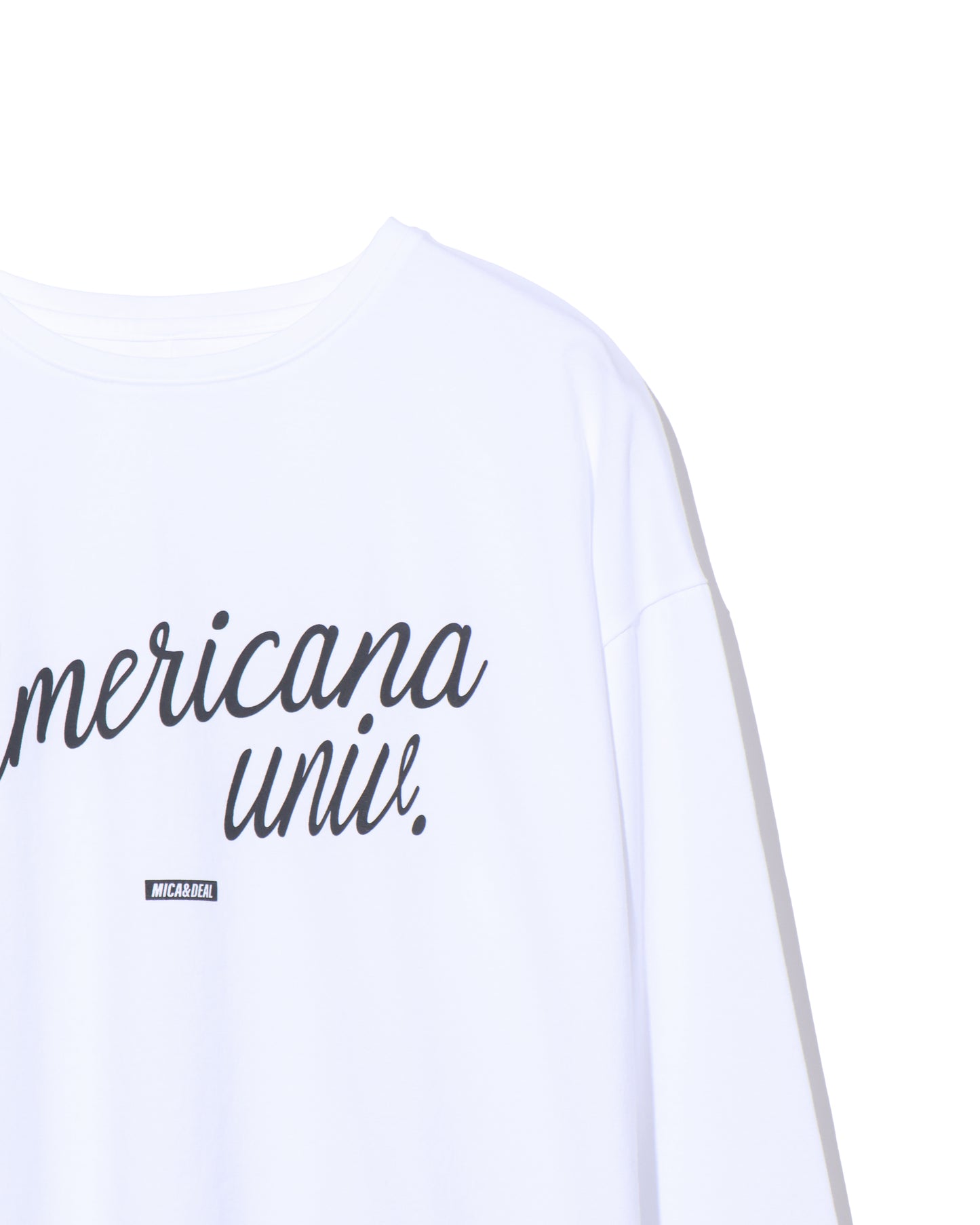 AMERICANA × MICA long tee