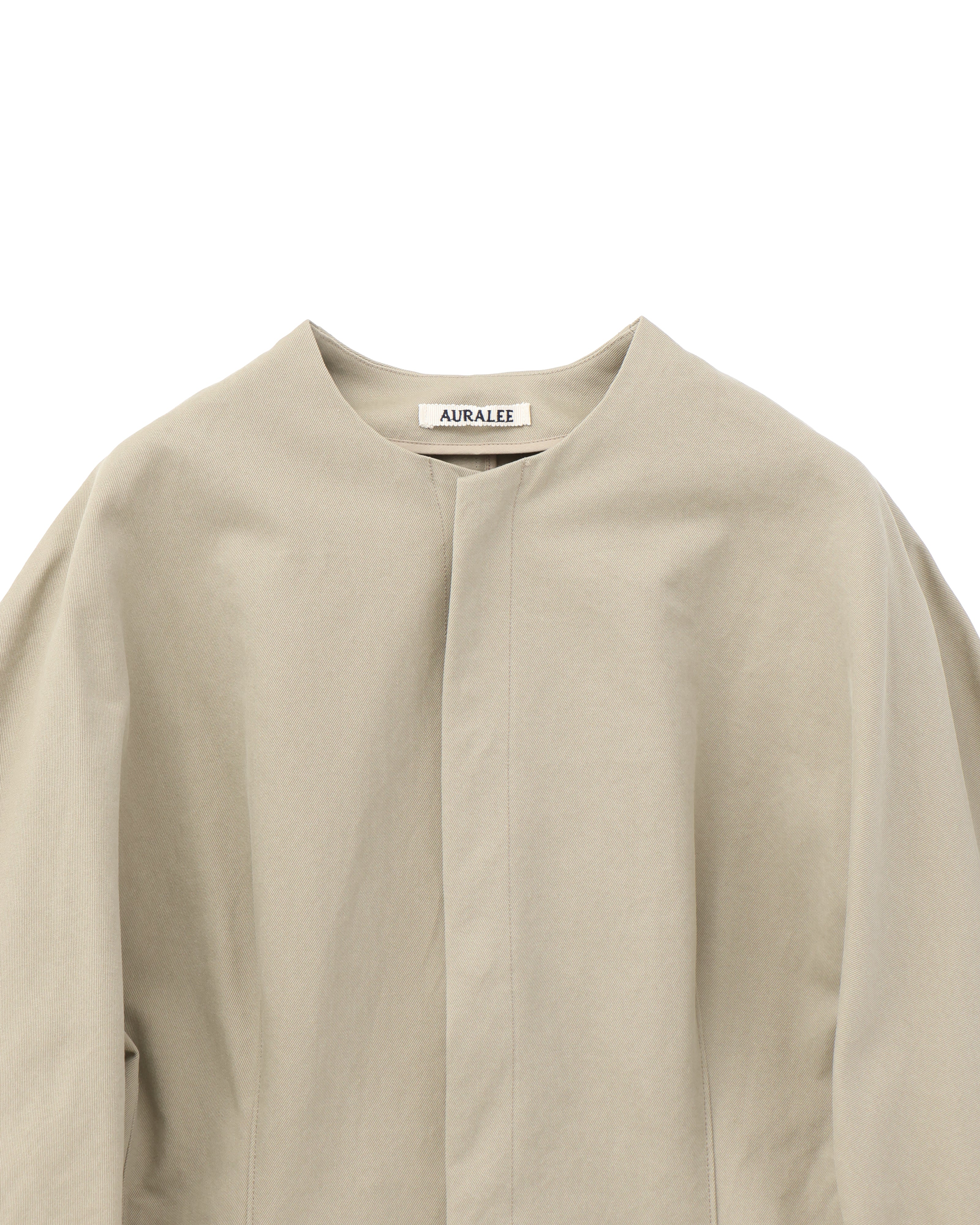 【状態良好】オーラリー　WASHED FINX LINEN COAT Mサイズ WASHED FINX CHINO HALF COAT – TIME AFTER TIME