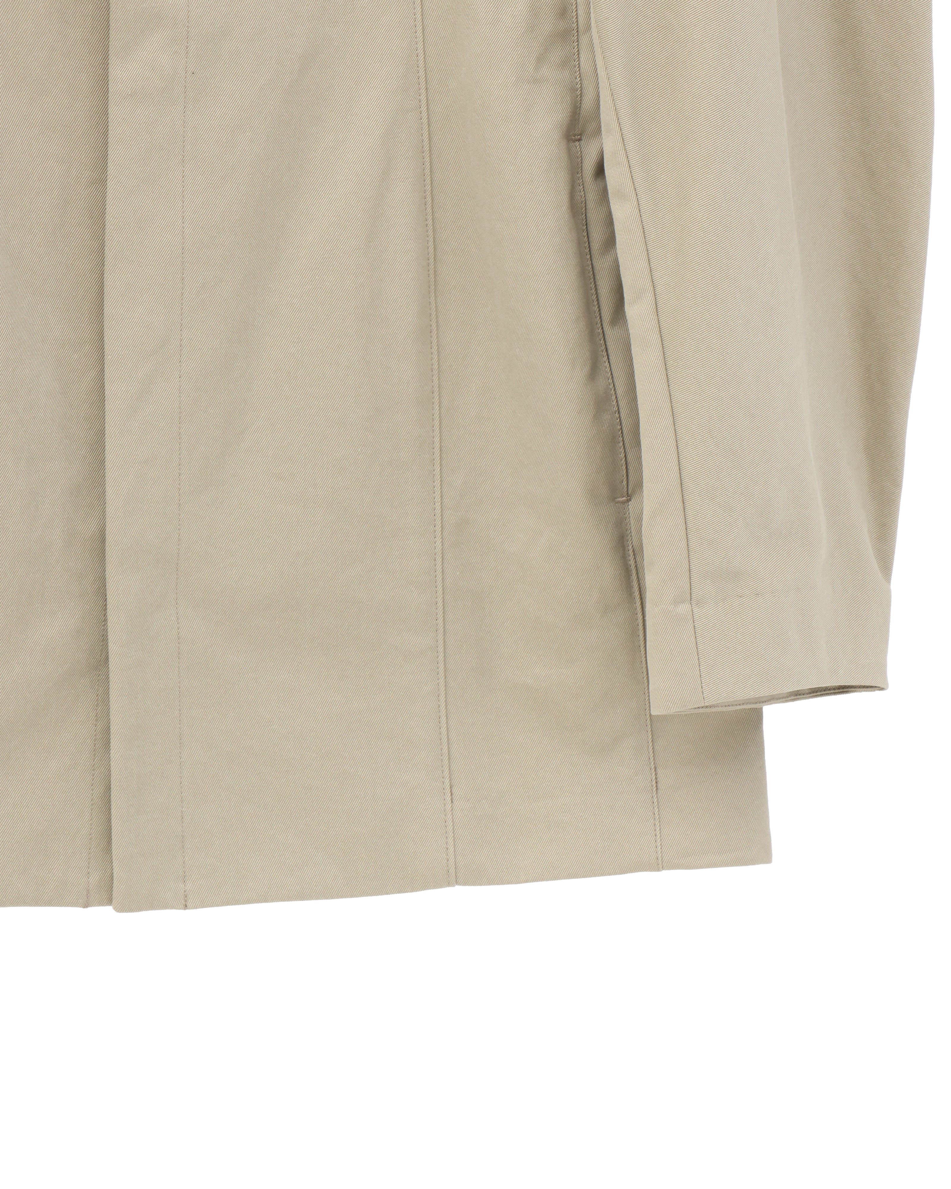 WASHED FINX CHINO HALF COAT – TIME AFTER TIME