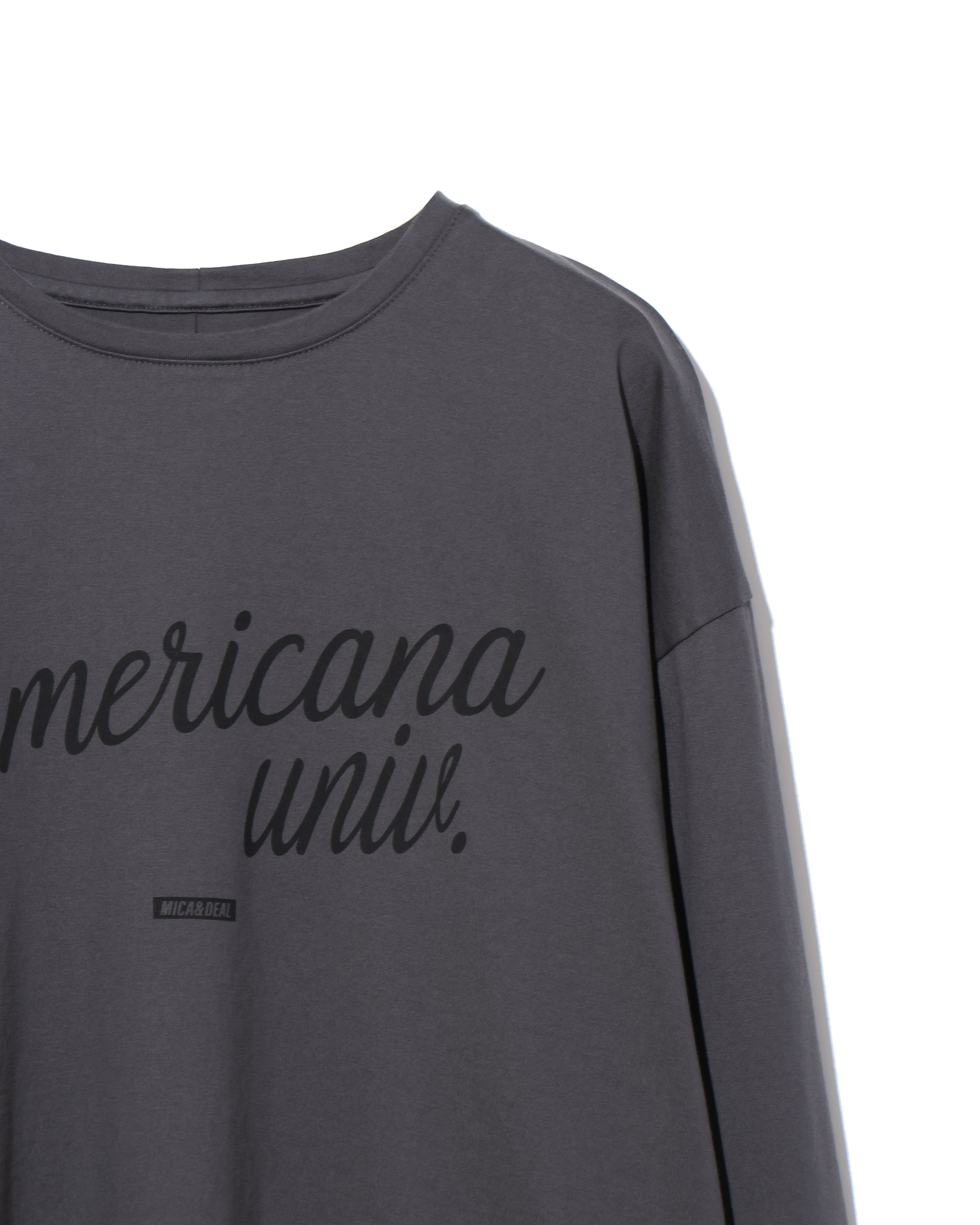 AMERICANA × MICA long tee – TIME AFTER TIME