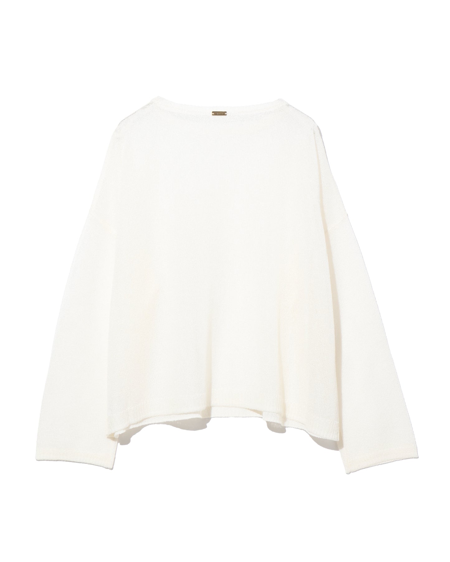 sheer knit tee