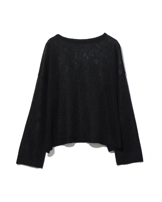 sheer knit tee