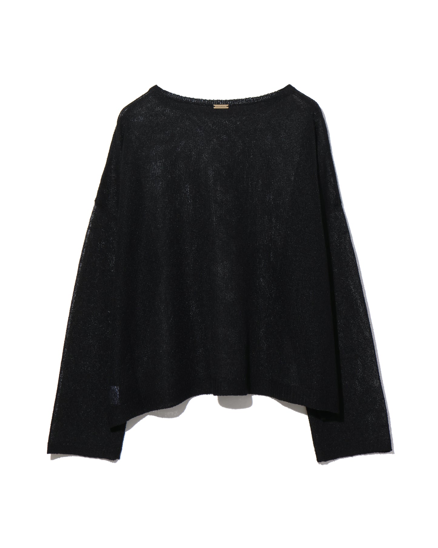 sheer knit tee