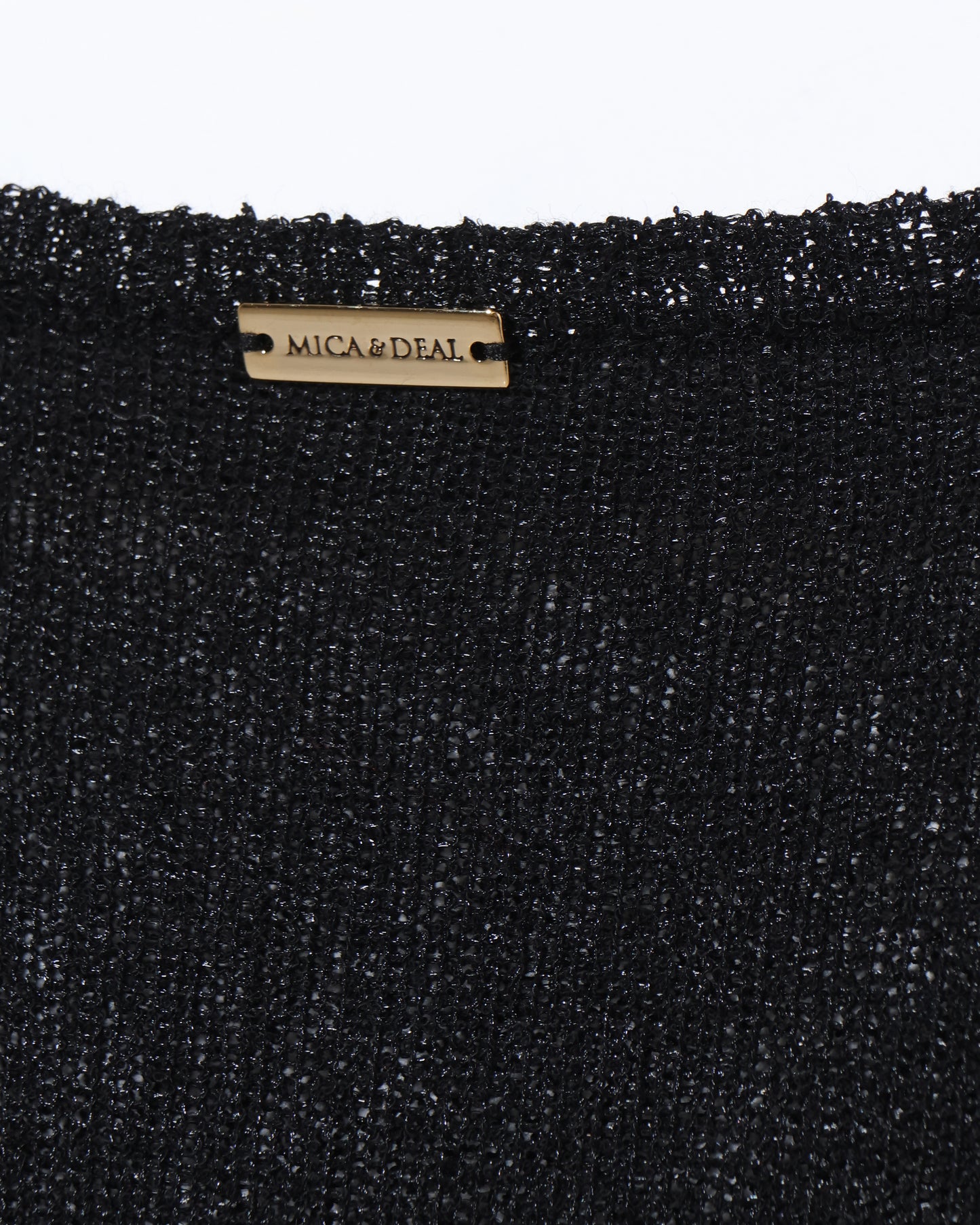 sheer knit tee