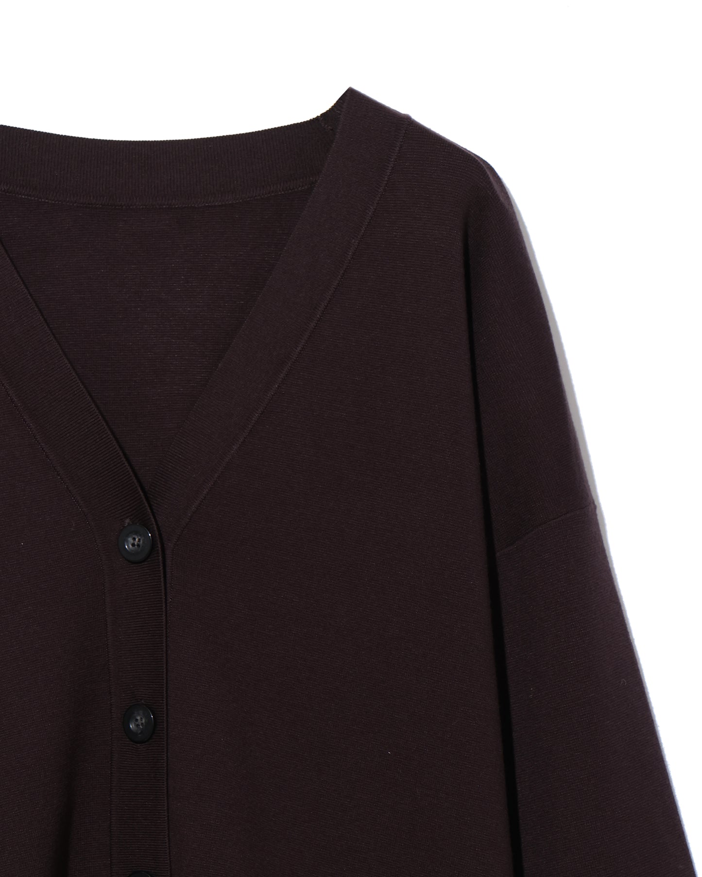 milanrib short cardigan