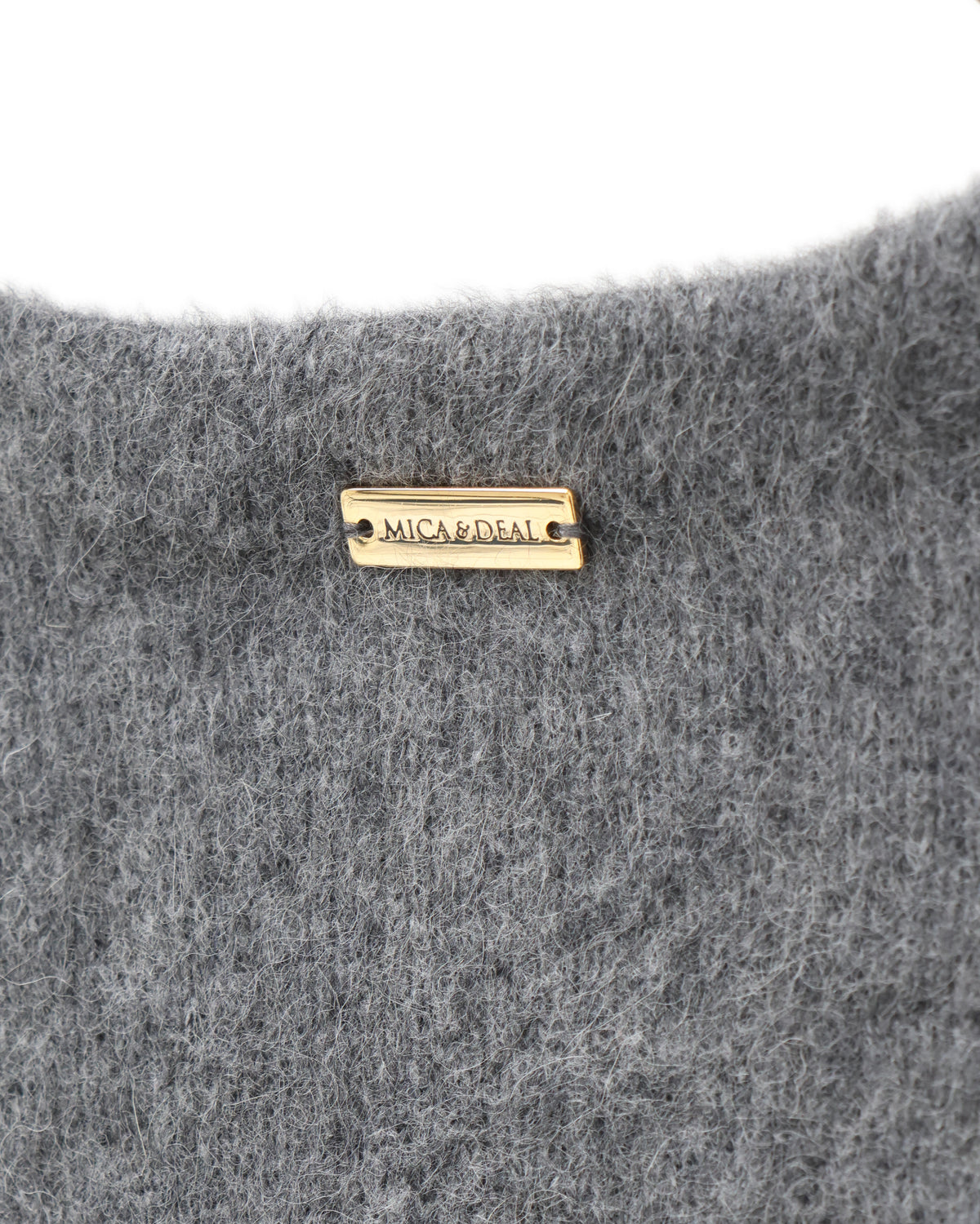 raccoon dual cardigan