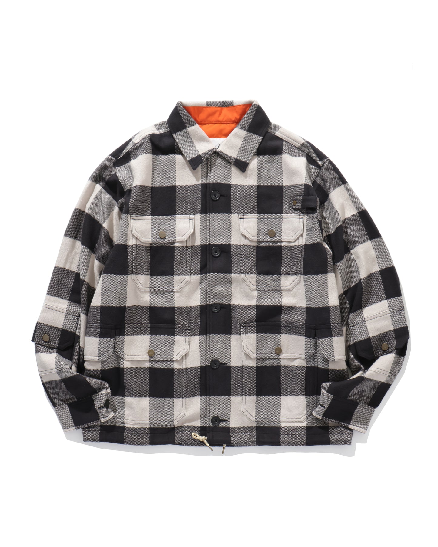 BUFFALO CHECK FISHING COACH JACKET