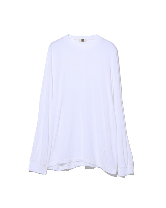 high twist cotton sheer jersey football Tee